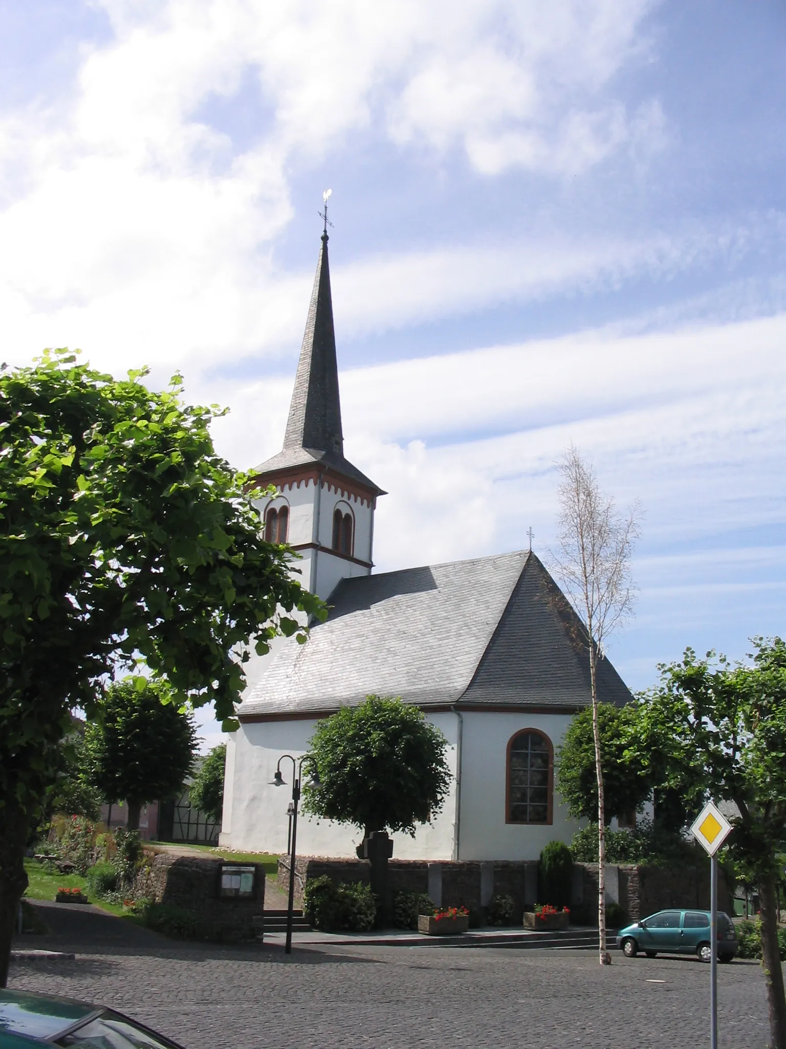 Photo showing: Protestant church of Lötzbeuren.