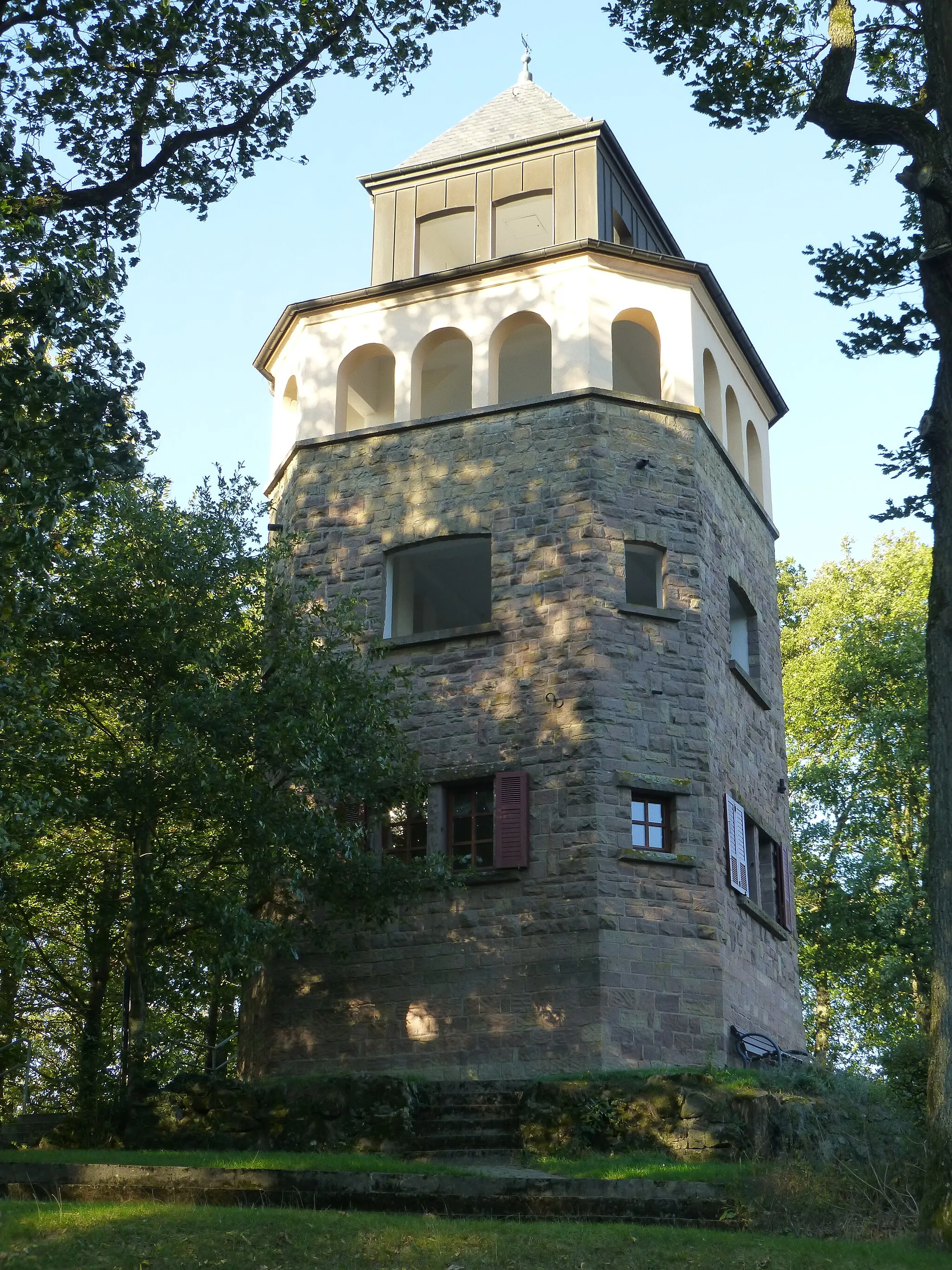 Photo showing: Der Eulenkopfturm bei Eulenbis
