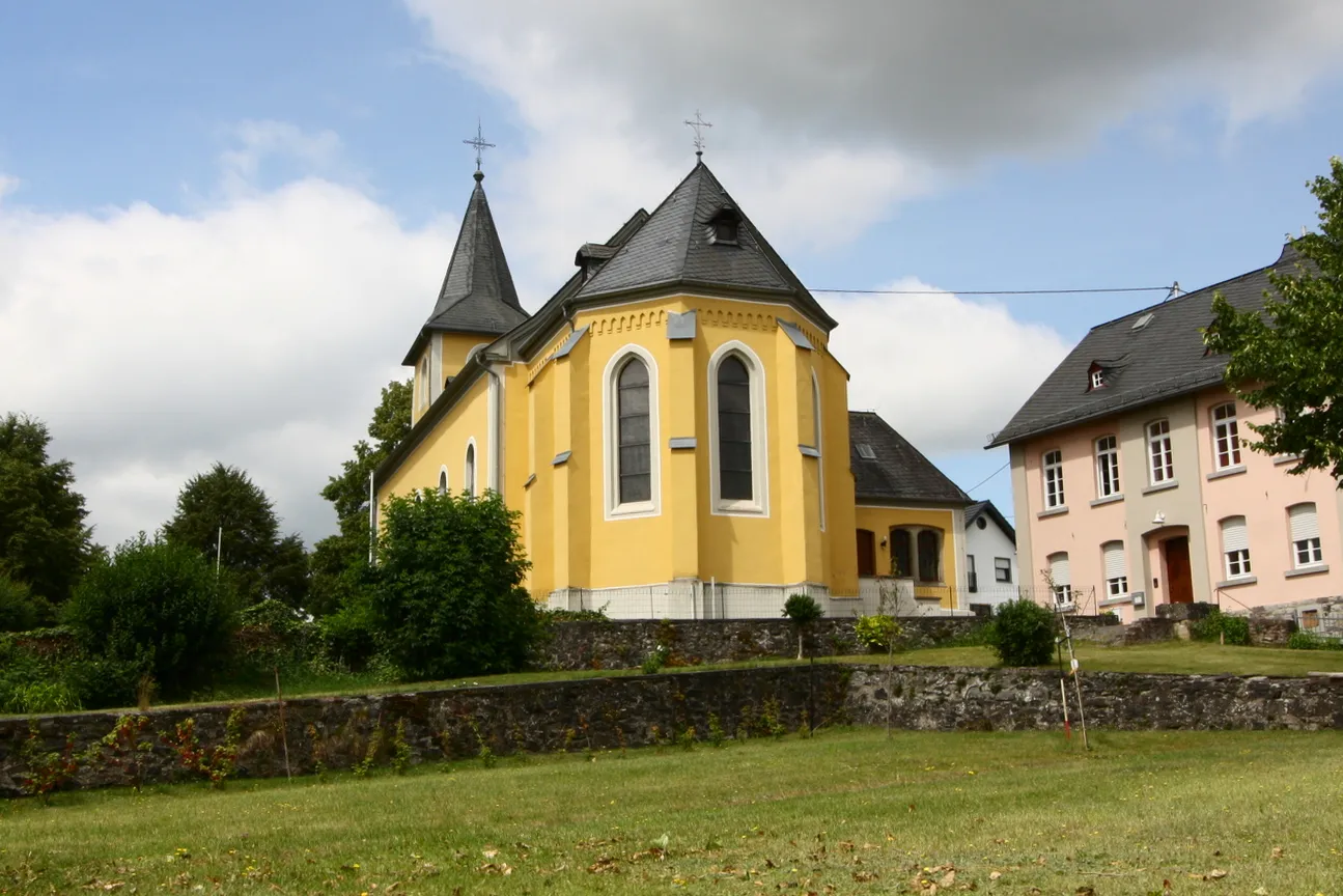 Photo showing: Katholische Pfarrkirche St. Jacobus Maior, Girod, Westerwald, Rheinland-Pfalz, Deutschland