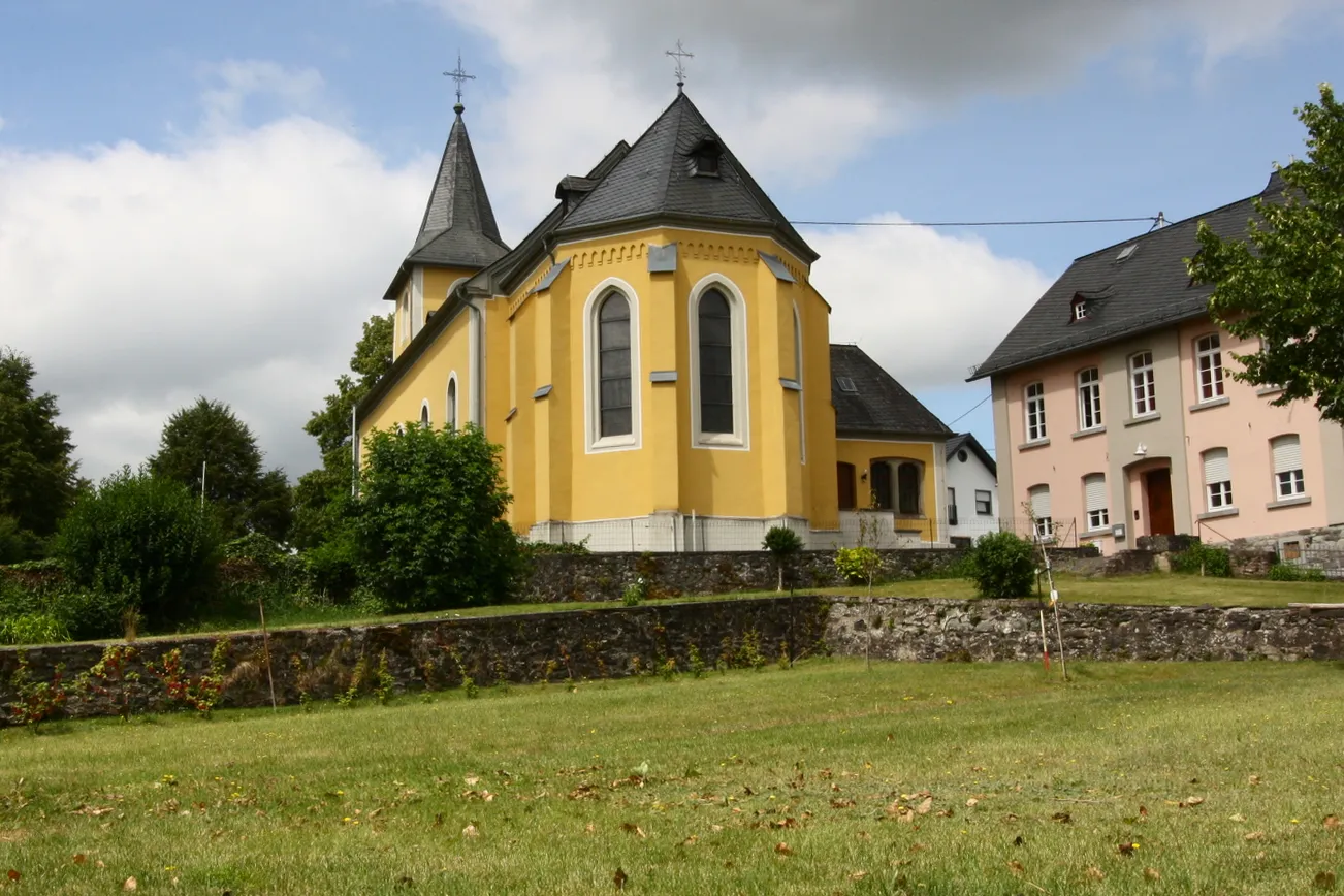 Photo showing: Katholische Pfarrkirche St. Jacobus Maior, Girod, Westerwald, Rheinland-Pfalz, Deutschland