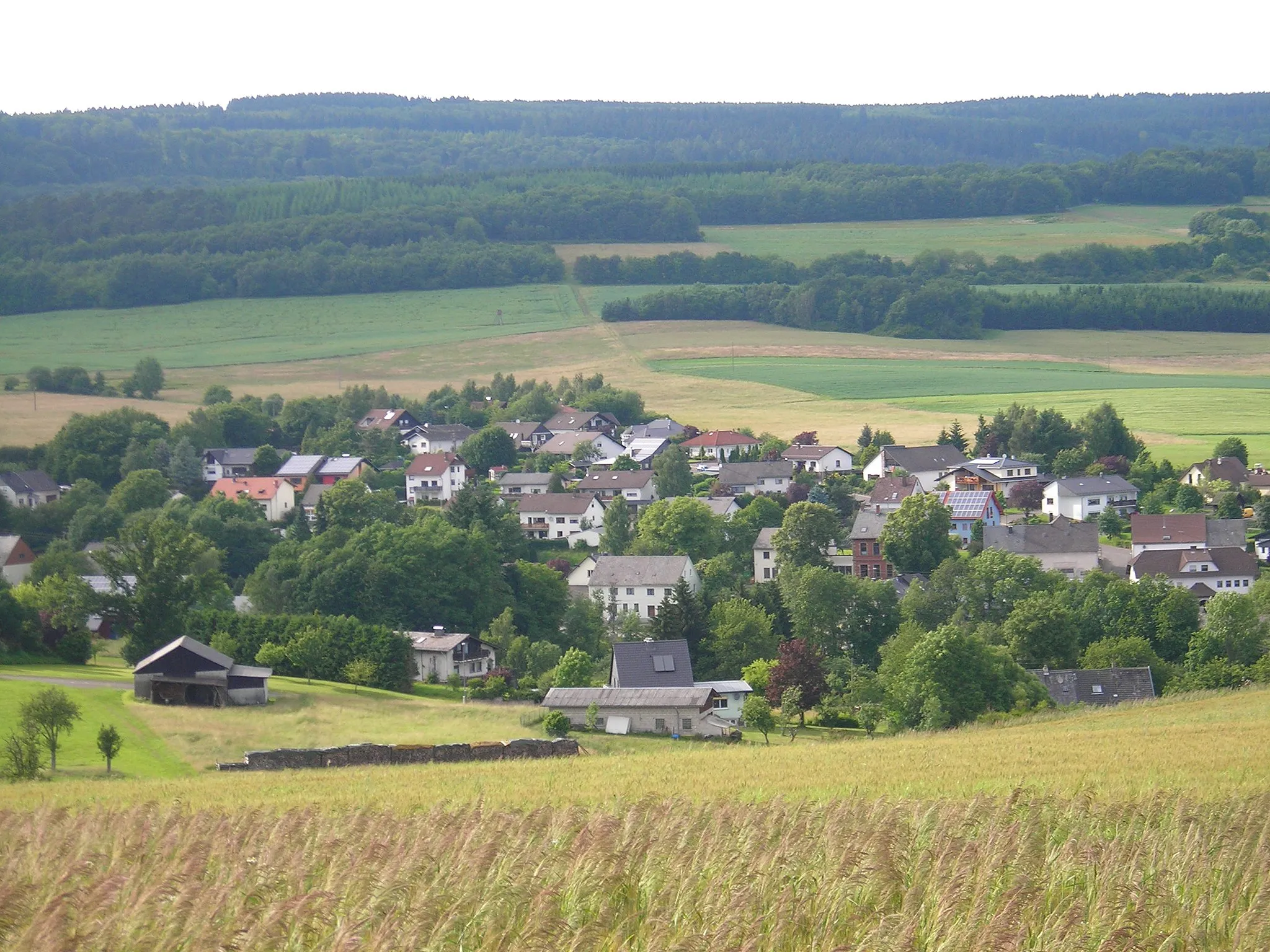 Photo showing: Village Schwollen, Hochwald