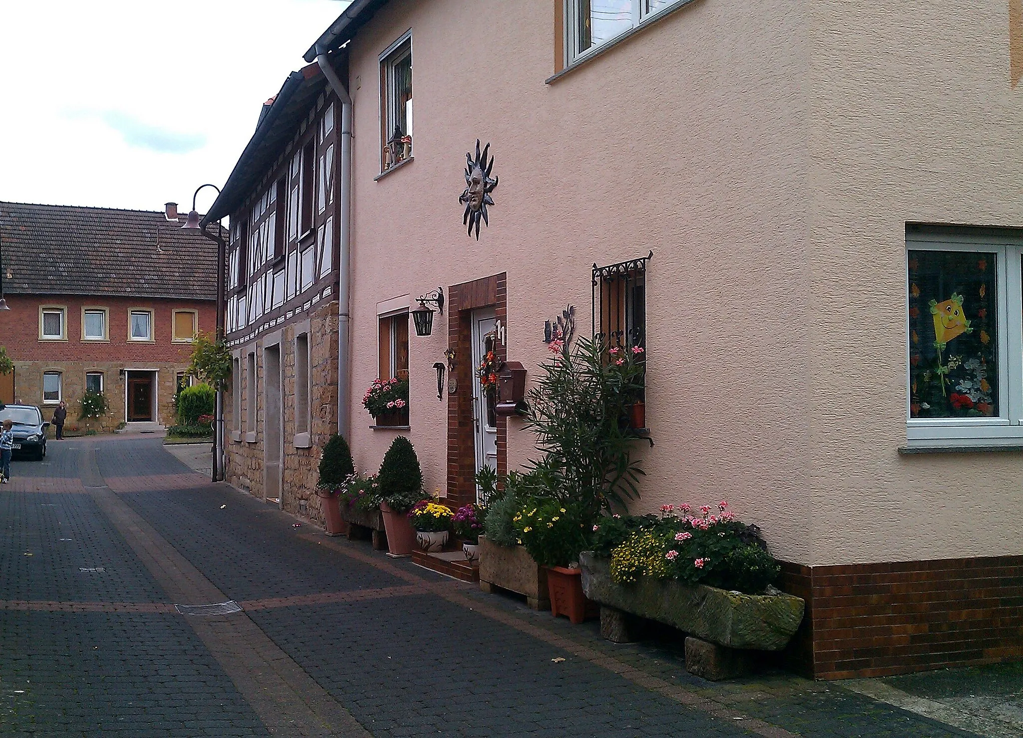 Photo showing: Hauptstraße in Weiler bei Monzingen