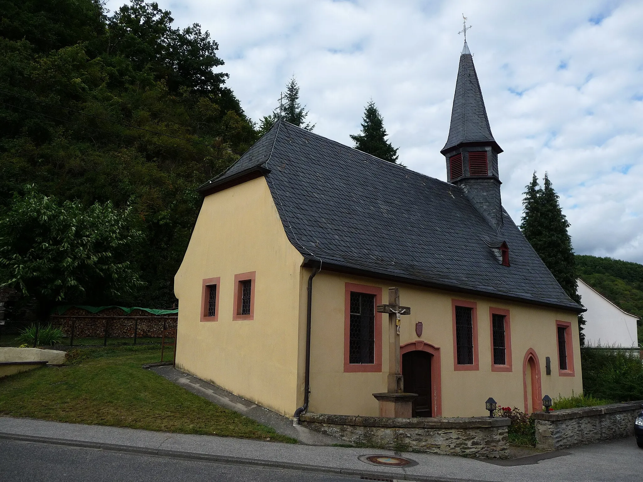 Photo showing: Dalberg – St. Leonard-Kapelle um 1500