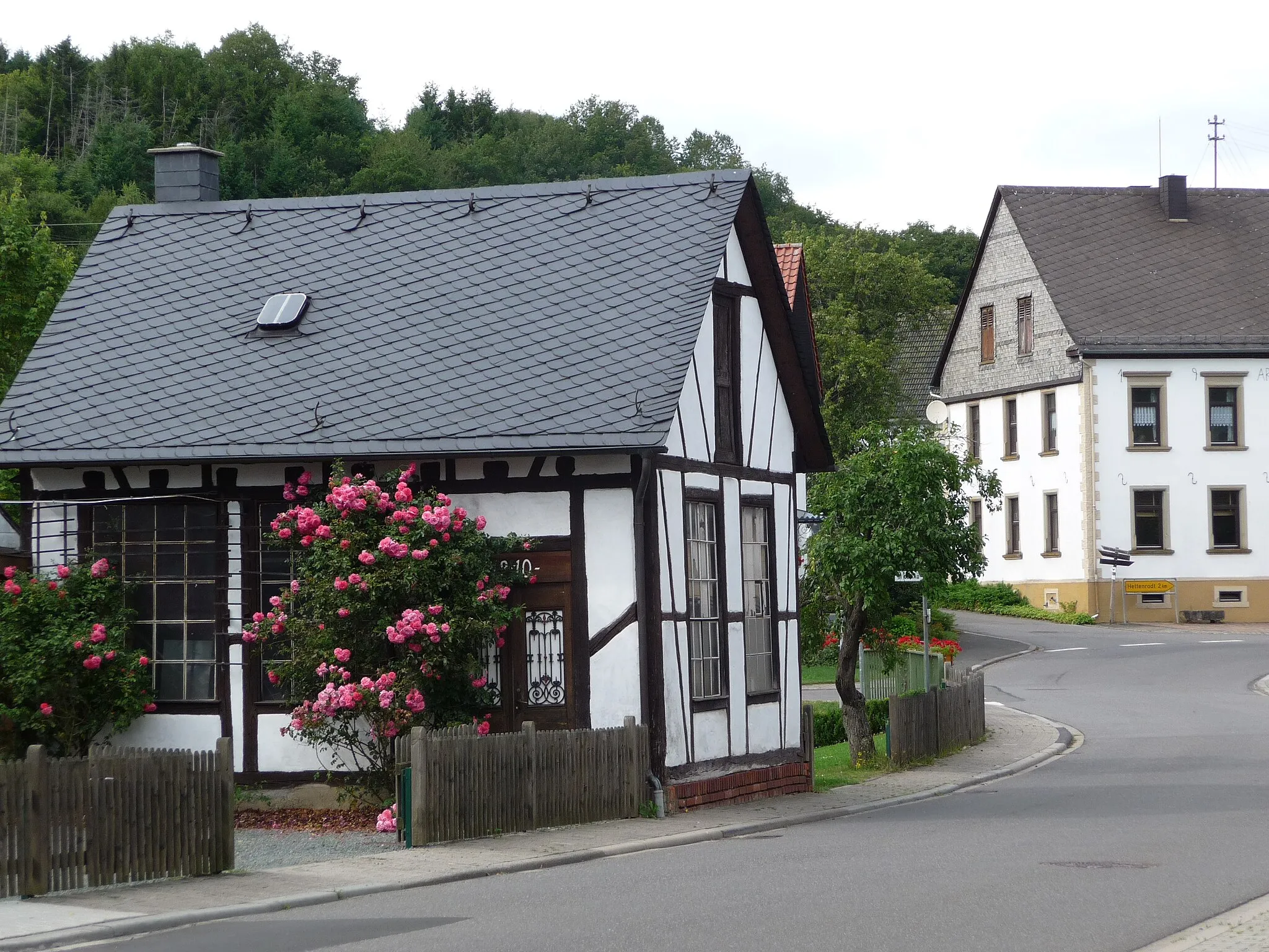 Photo showing: Ortsdurchfahrt Siesbach