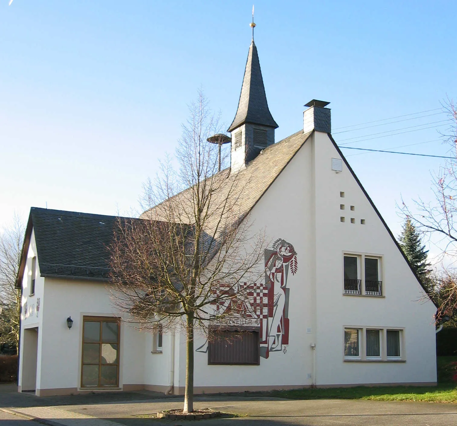 Photo showing: Benzweiler Gemeindehaus