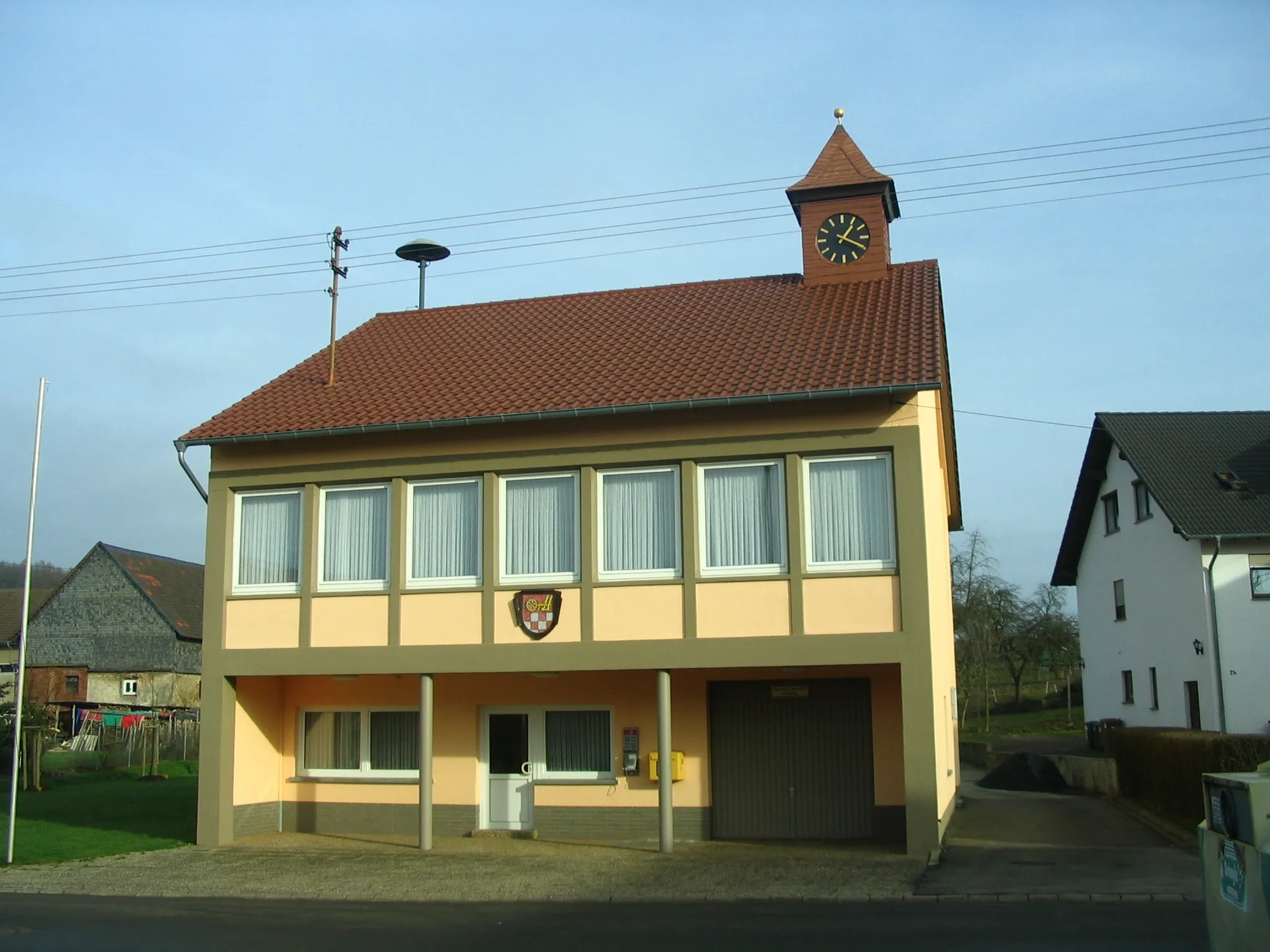 Photo showing: Gemeindehaus Allenfeld am Soonwald