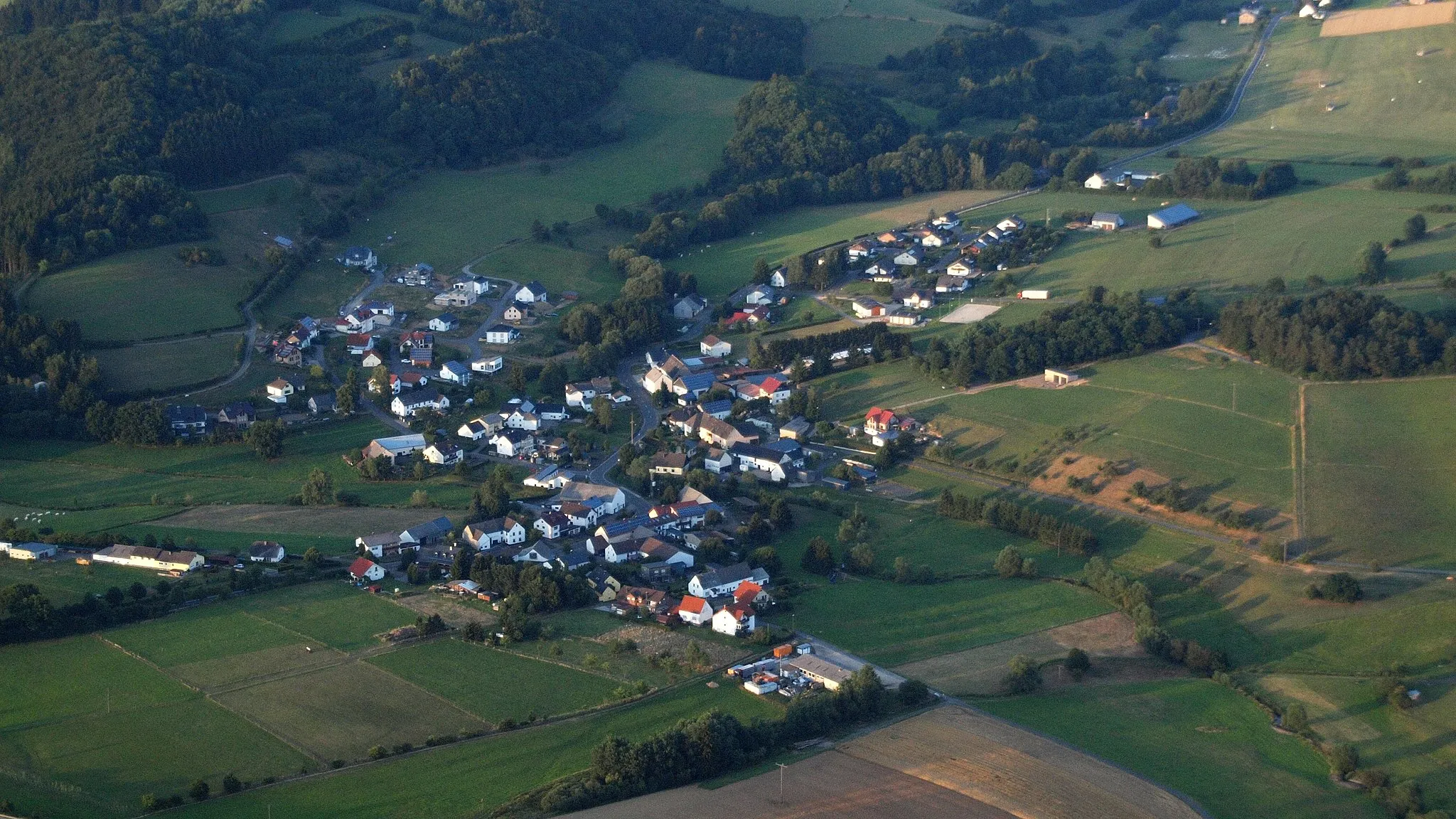 Photo showing: Nerdlen, Luftaufnahme (2015)