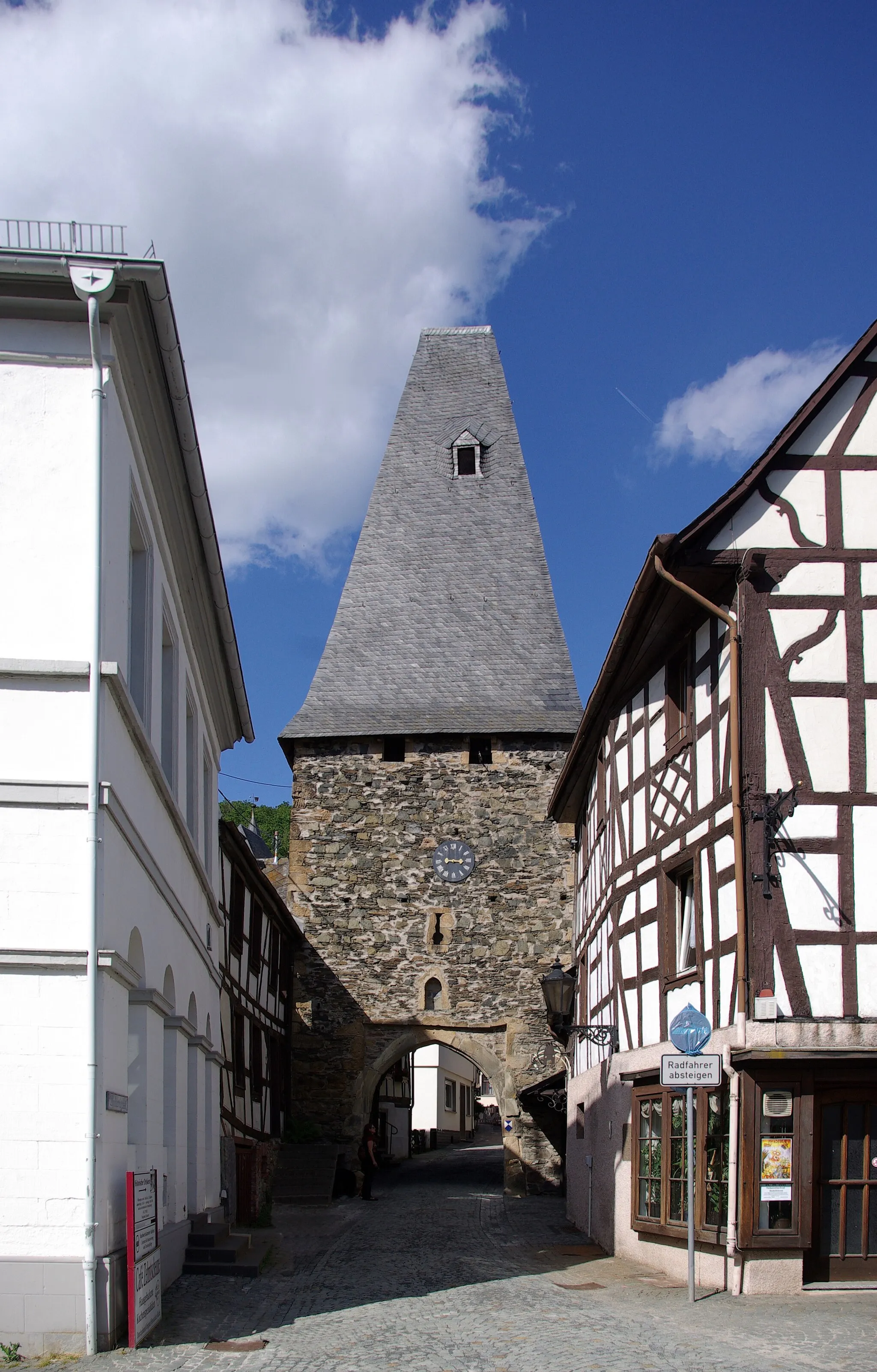 Photo showing: Germany, Herrstein, Clock tower