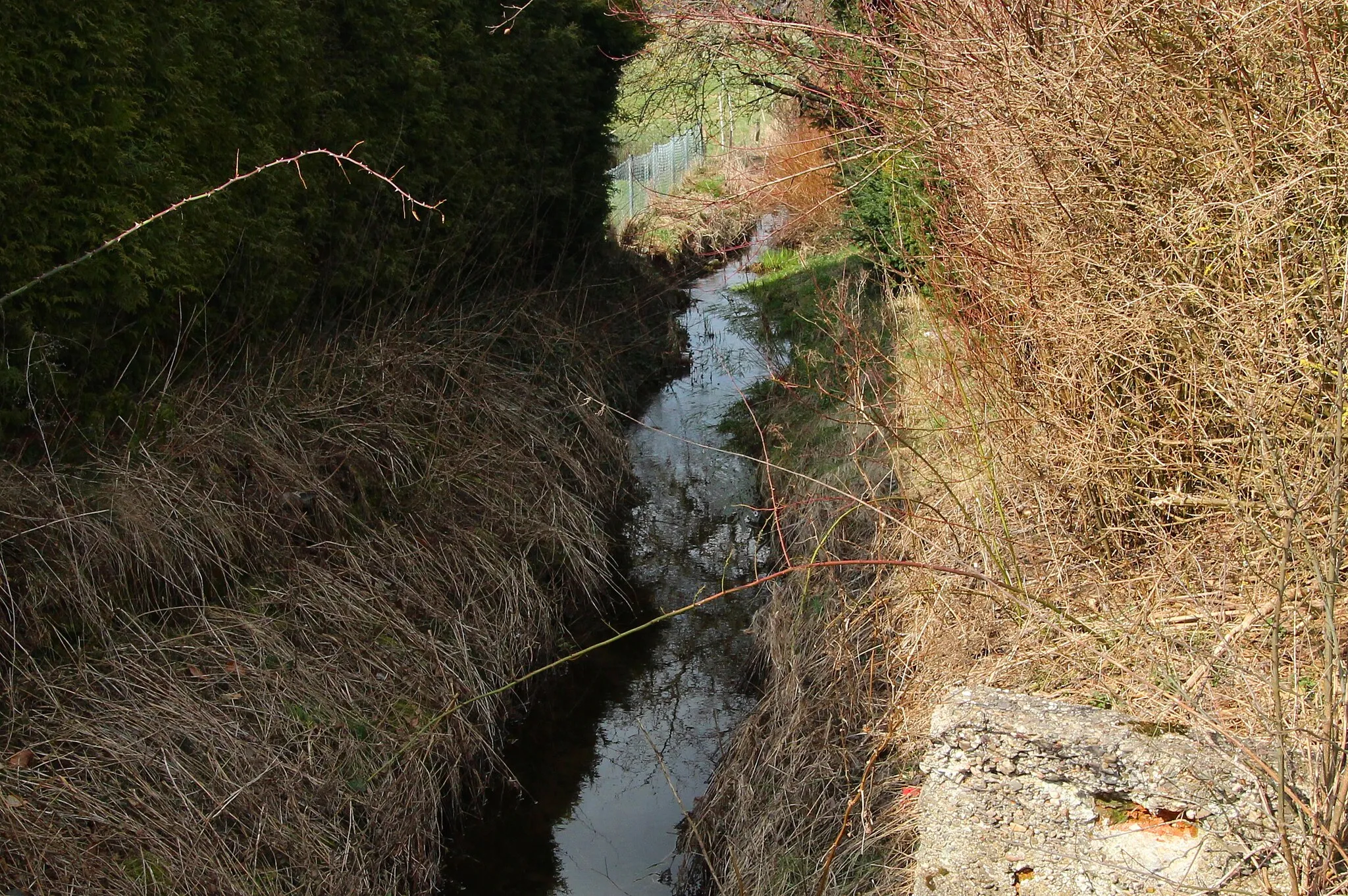 Photo showing: Der Kuhbach in Kaden, Westerwald, Rheinland-Pfalz, Deutschland