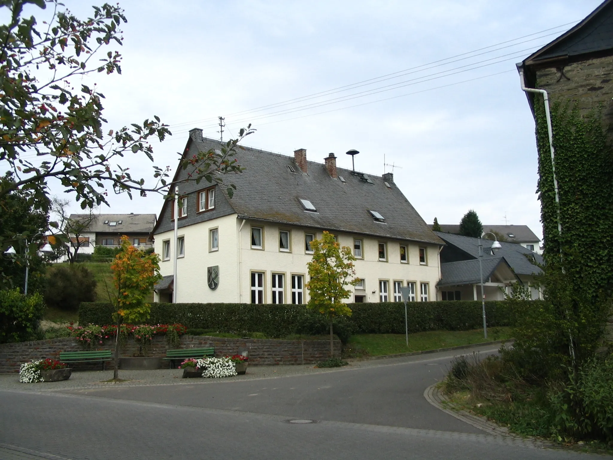 Photo showing: Gemeindehaus Unzenberg im Hunsrück