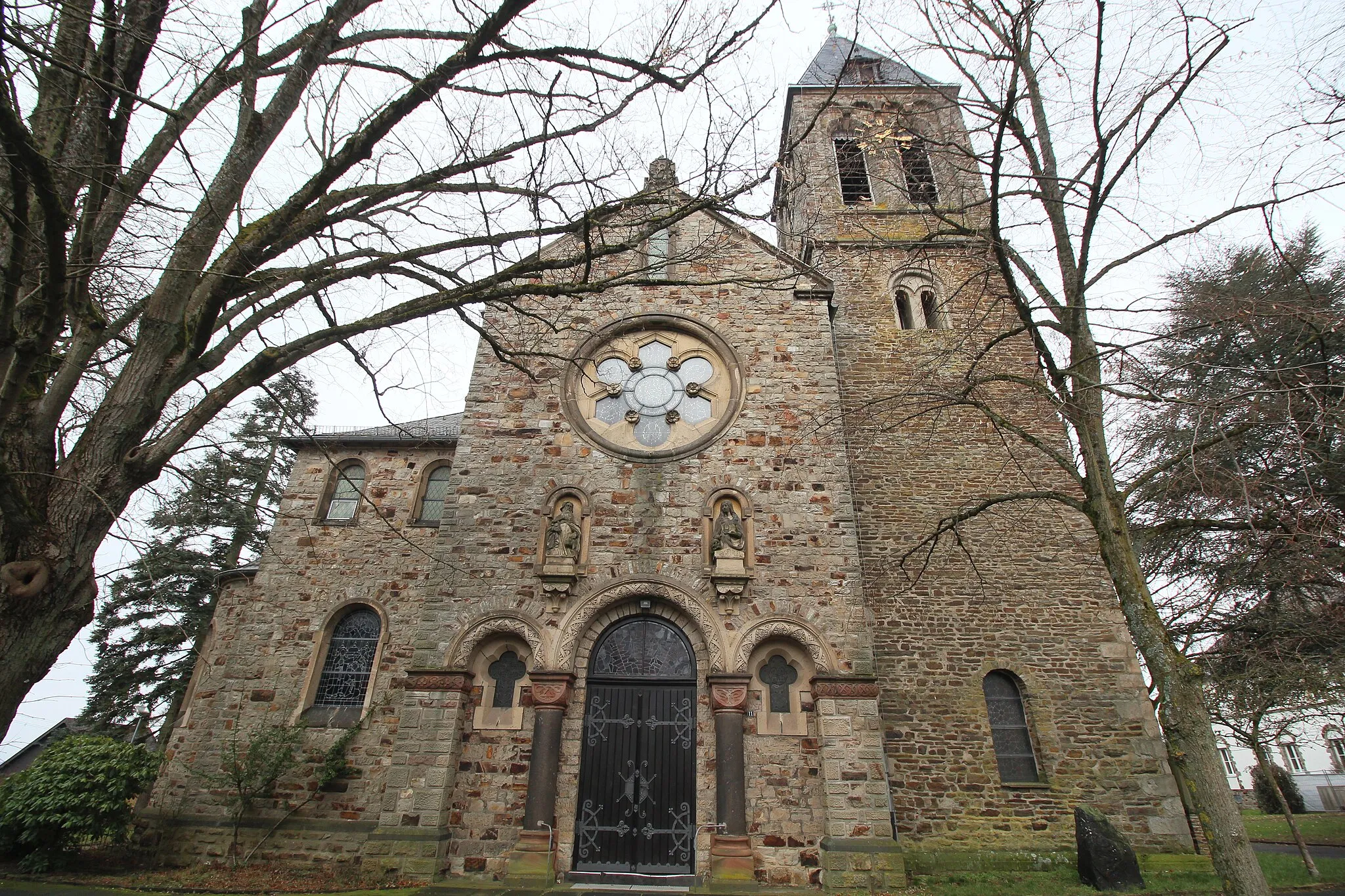 Photo showing: Kirche St. Maria Magdalena, Horhausen (Westerwald), Landkreis Altenkirchen, Rheinland-Pfalz