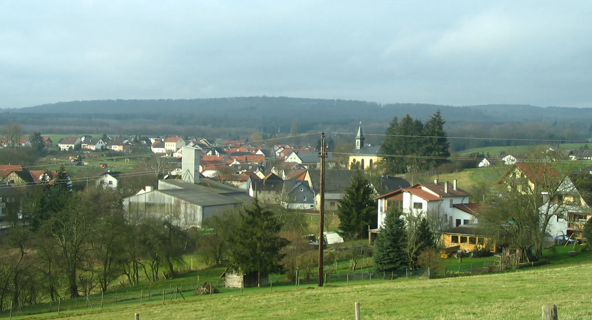 Photo showing: Winterbach am Soonwaldrand