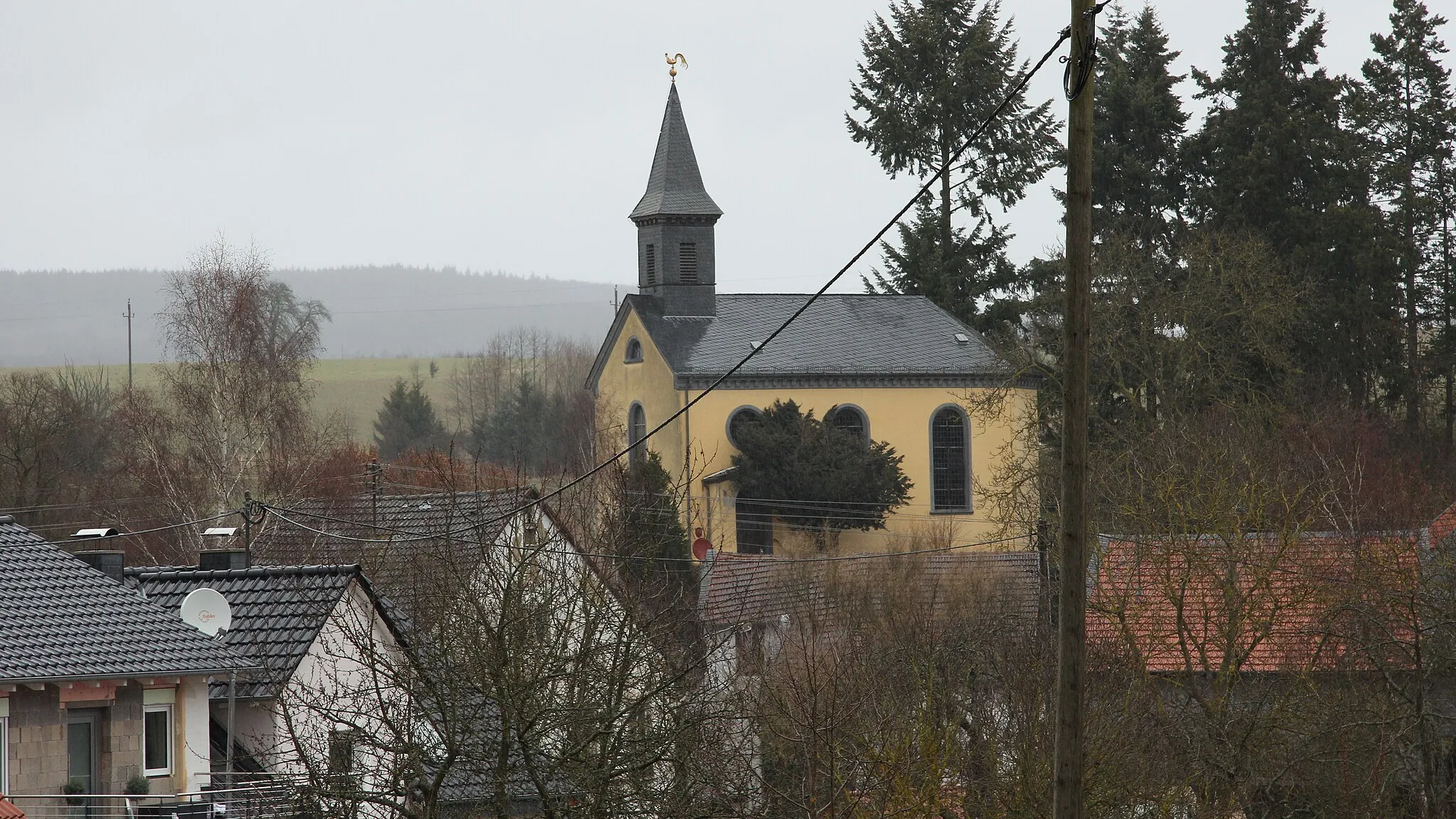 Photo showing: Winterbach (Soonwald) Evangelische Kirche