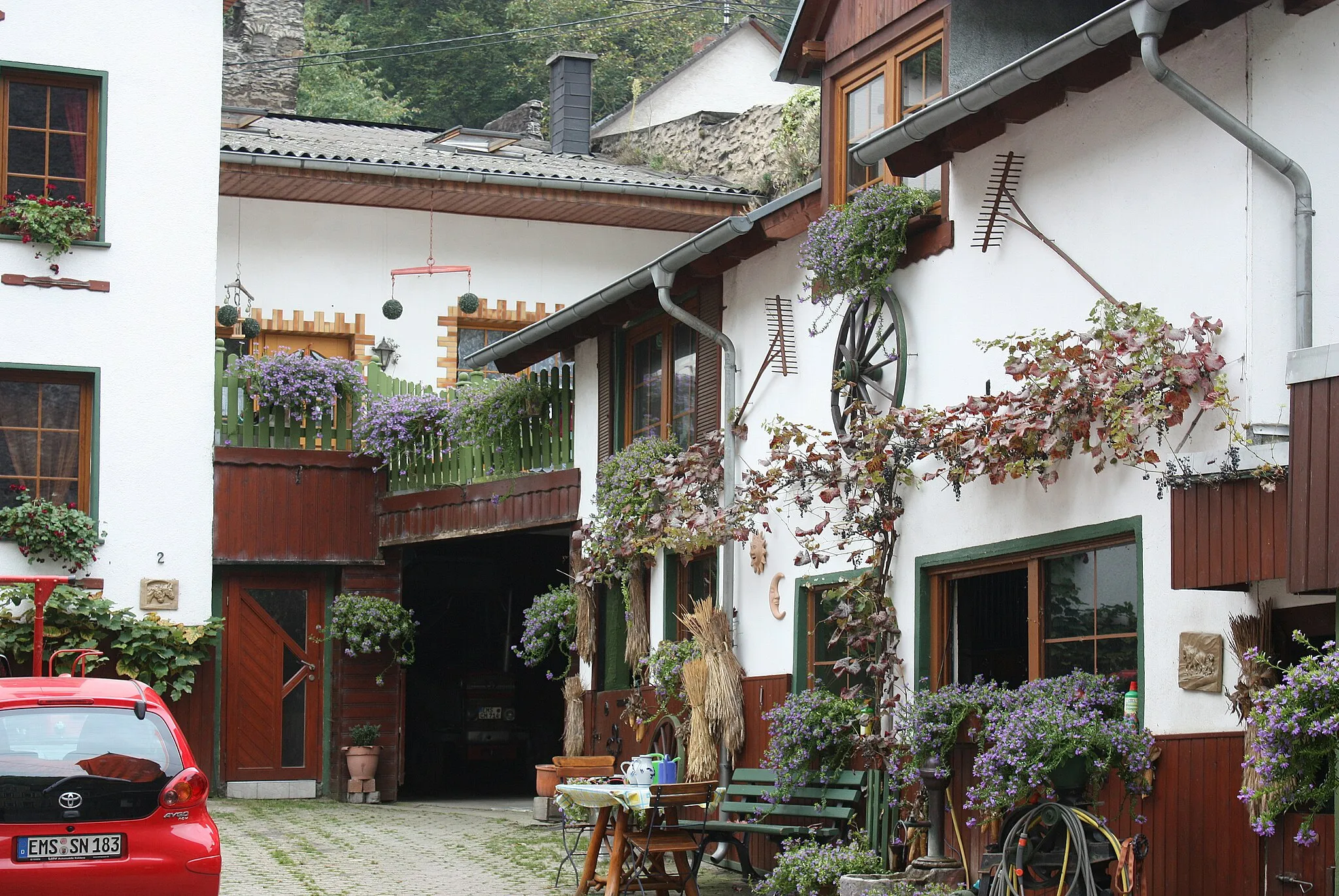 Photo showing: Braubach, house 2 Brunnenstraße