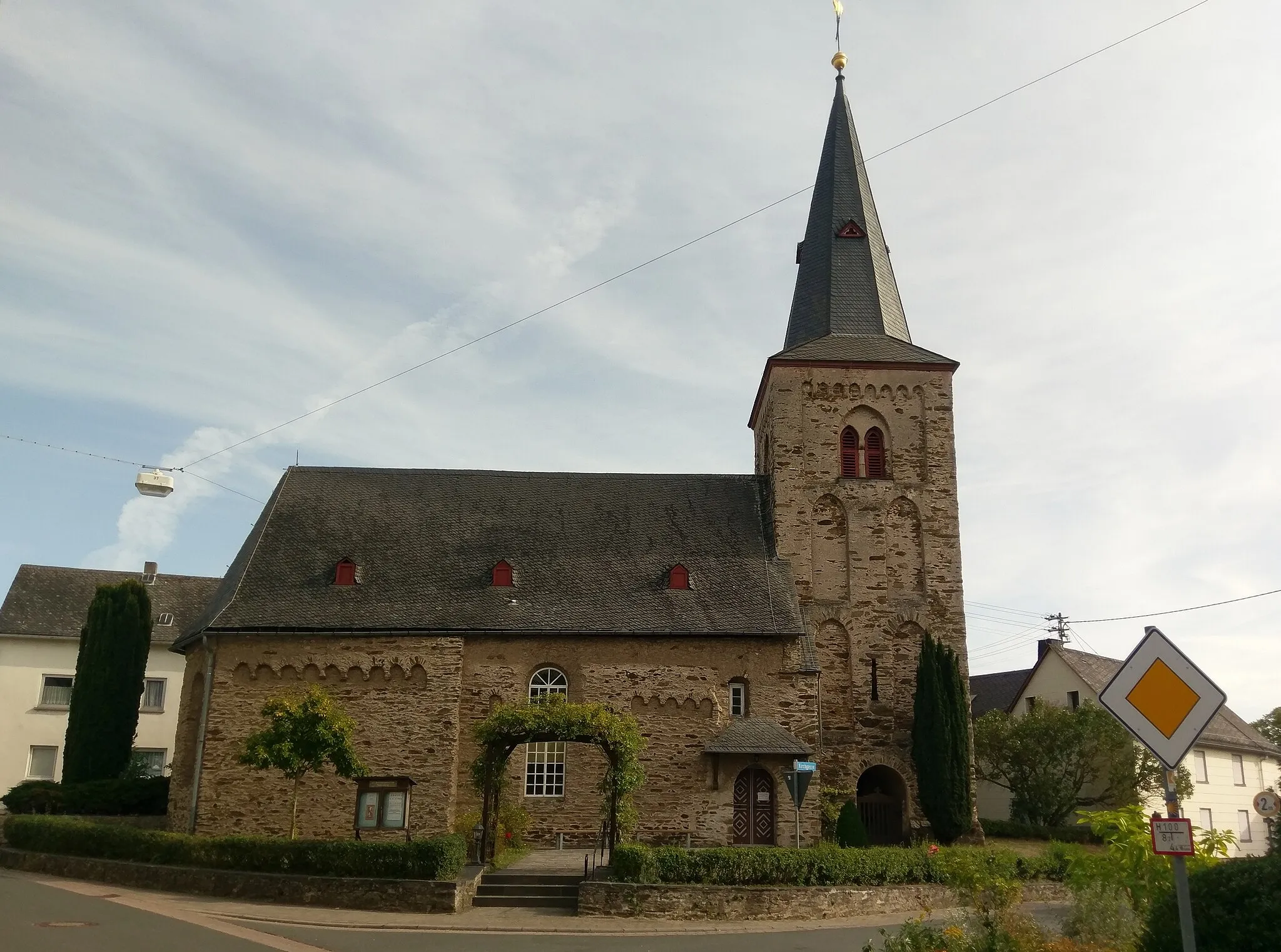 Photo showing: Evangelische Pfarrkirche. Patersberg, Rhein-Lahn-Kreis