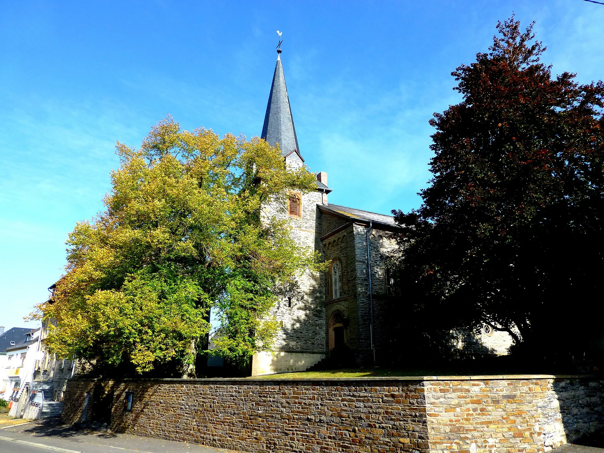 Photo showing: Irmenach - Evangelische Kirche