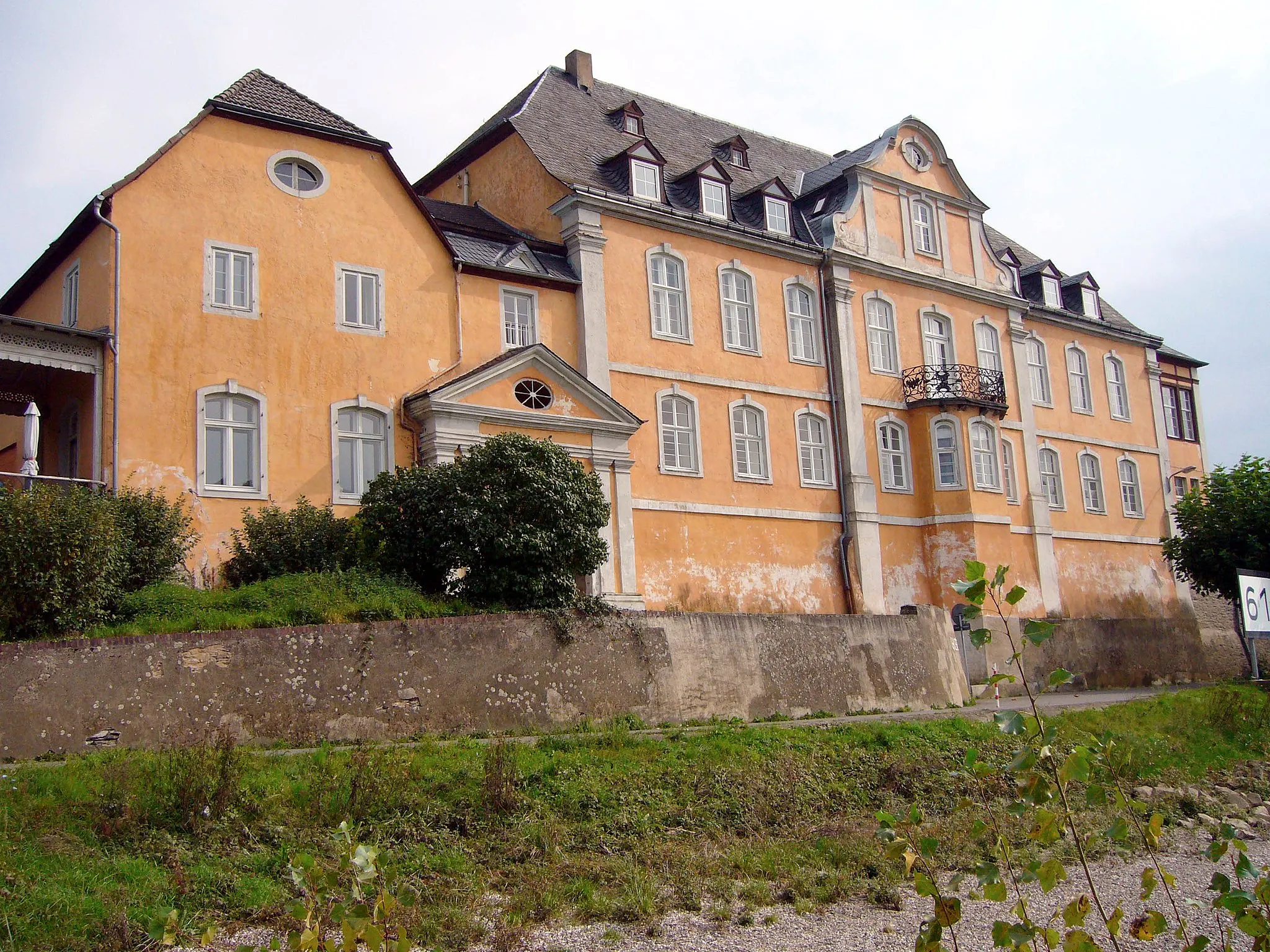 Photo showing: Rheinansicht Marienburg