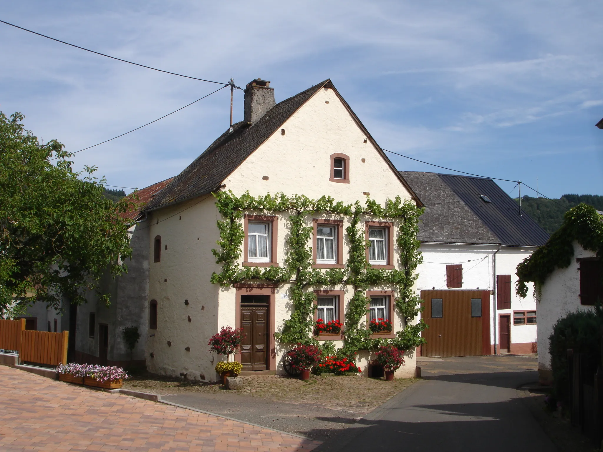 Photo showing: Altes Schmiedehaus in der Brunnenstraße