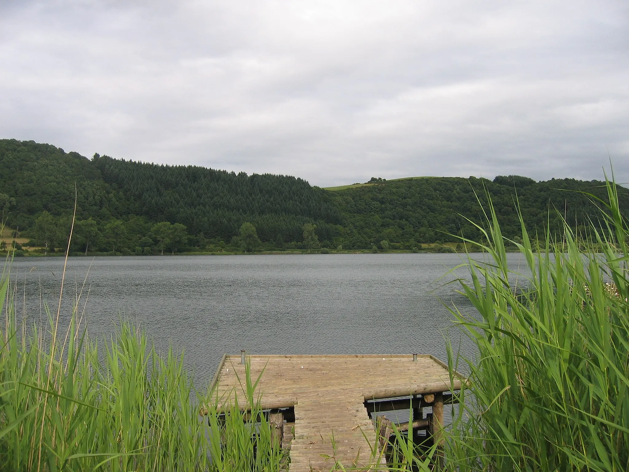 Photo showing: Das Meerfelder Maar in der Vulkaneifel