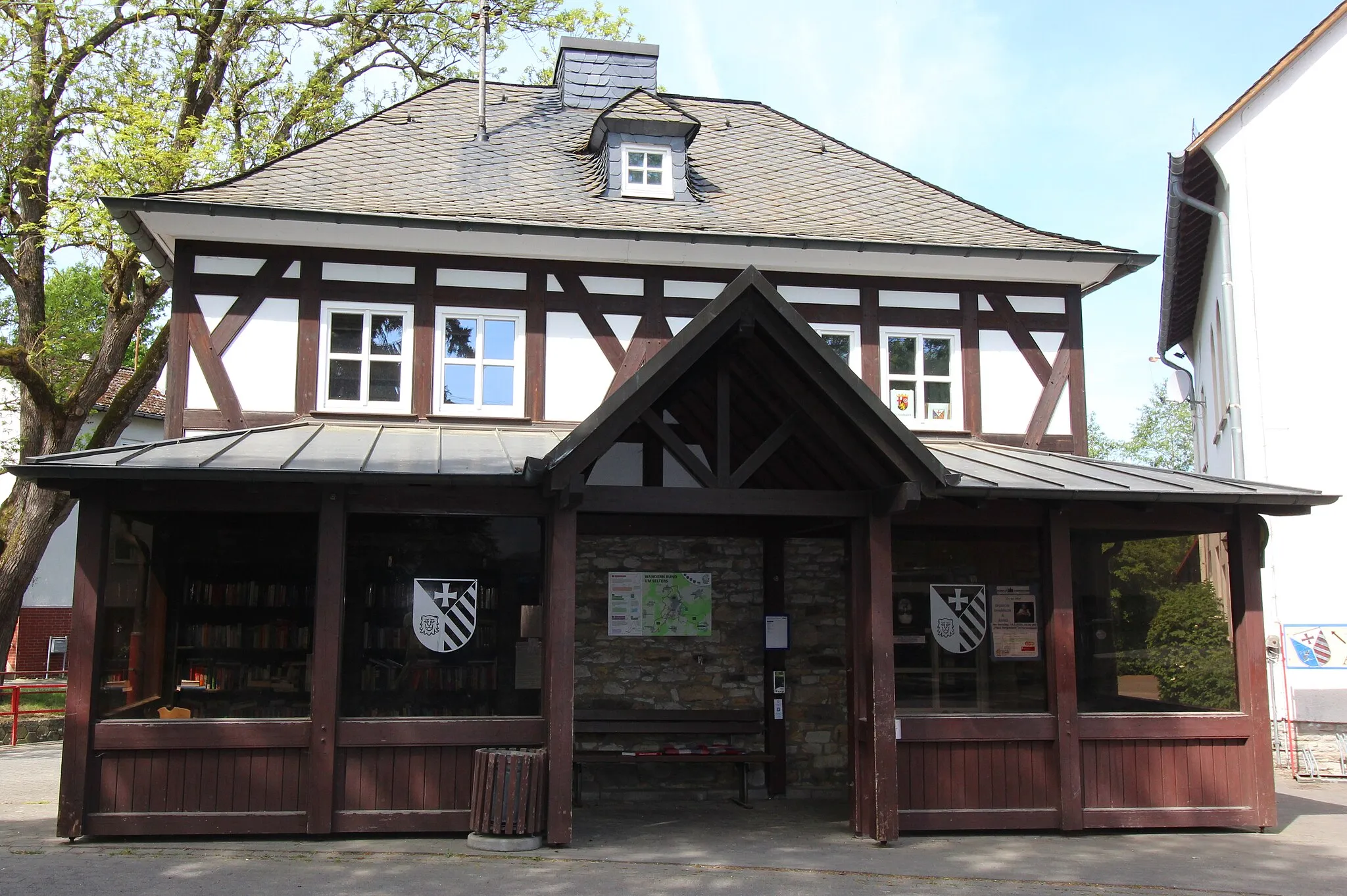 Photo showing: Backhaus (Backes) in Quirnbach, Westerwald, Rheinland-Pfalz