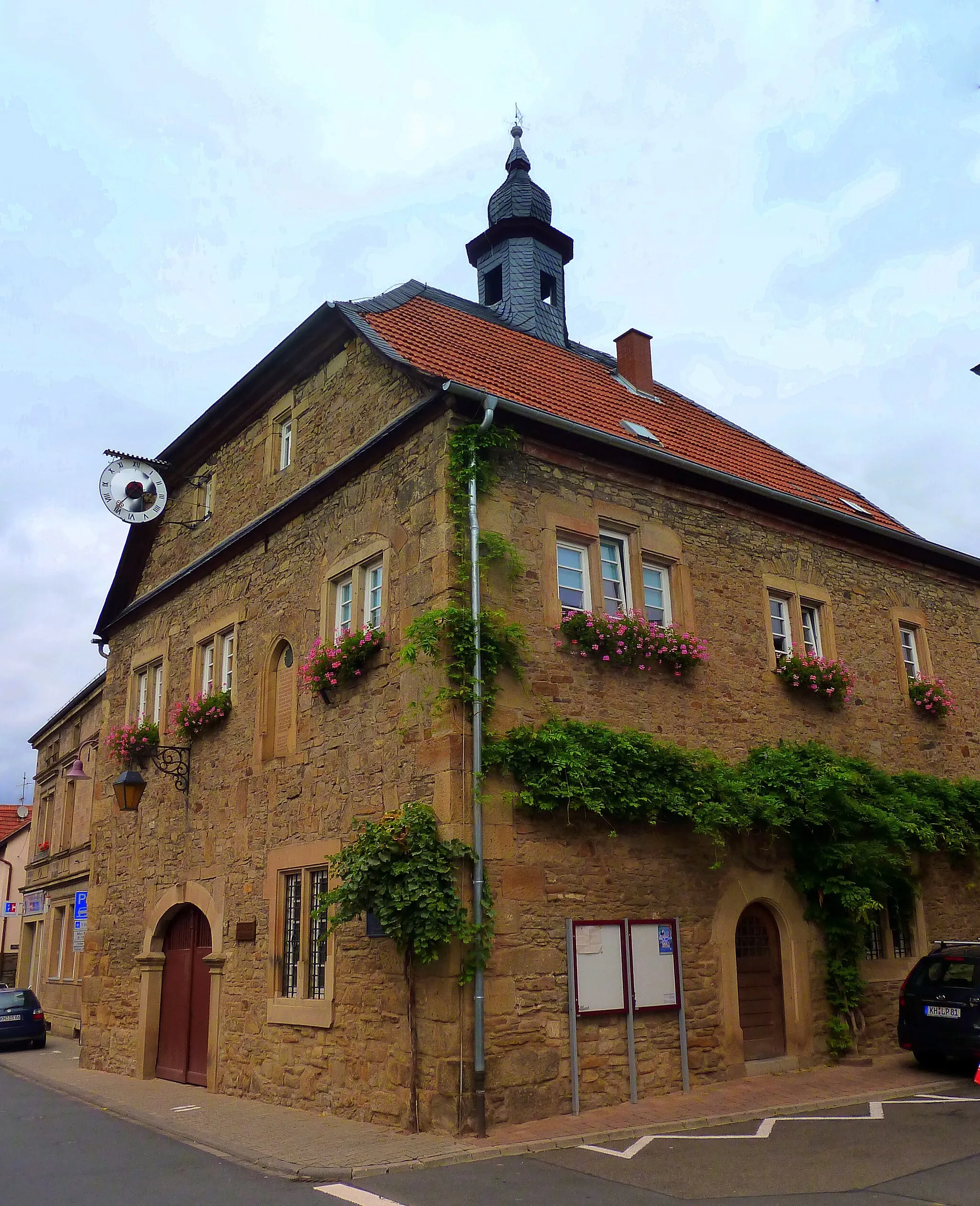 Photo showing: Rathaus Odernheim am Glan – erbaut 1541