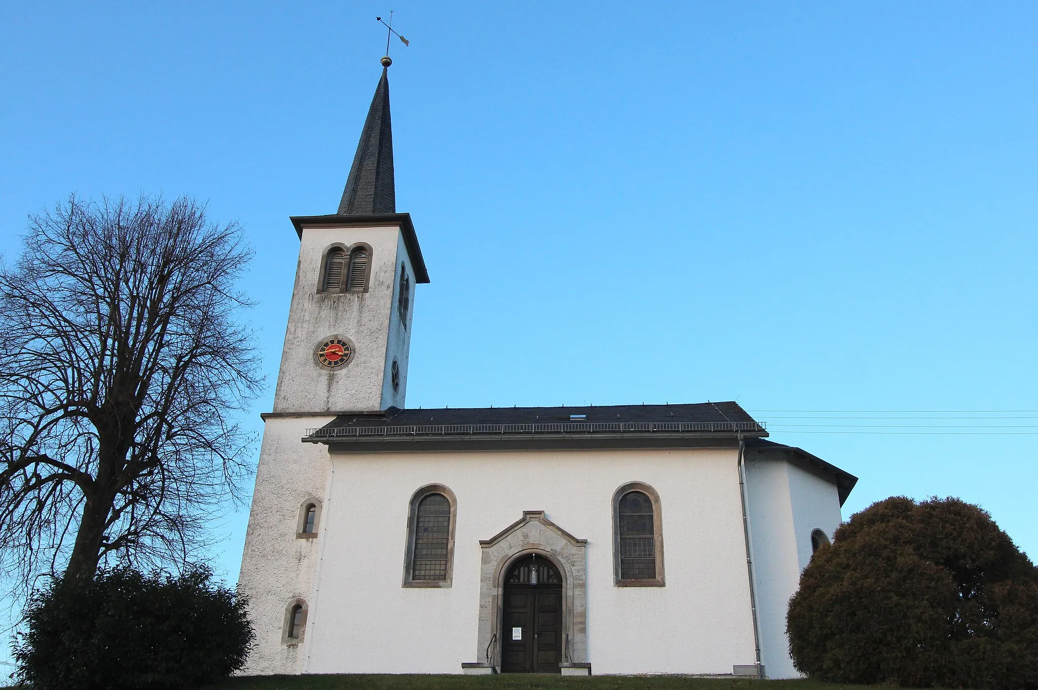 Photo showing: Evangelische Kirche (Freirachdorf)