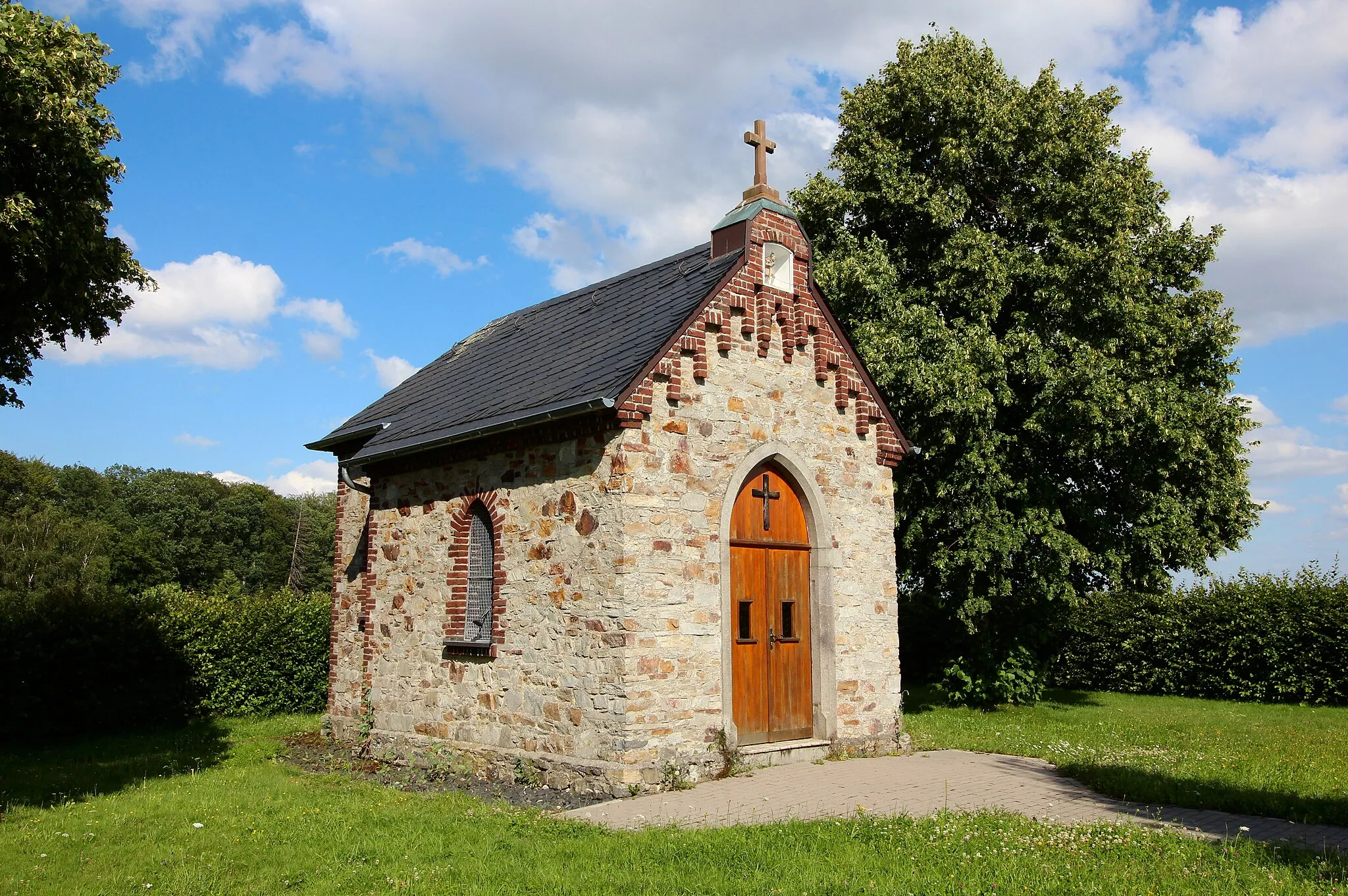 Photo showing: Wendelinuskapelle, Stahlhofen, Westerwald, Rheinland-Pfalz