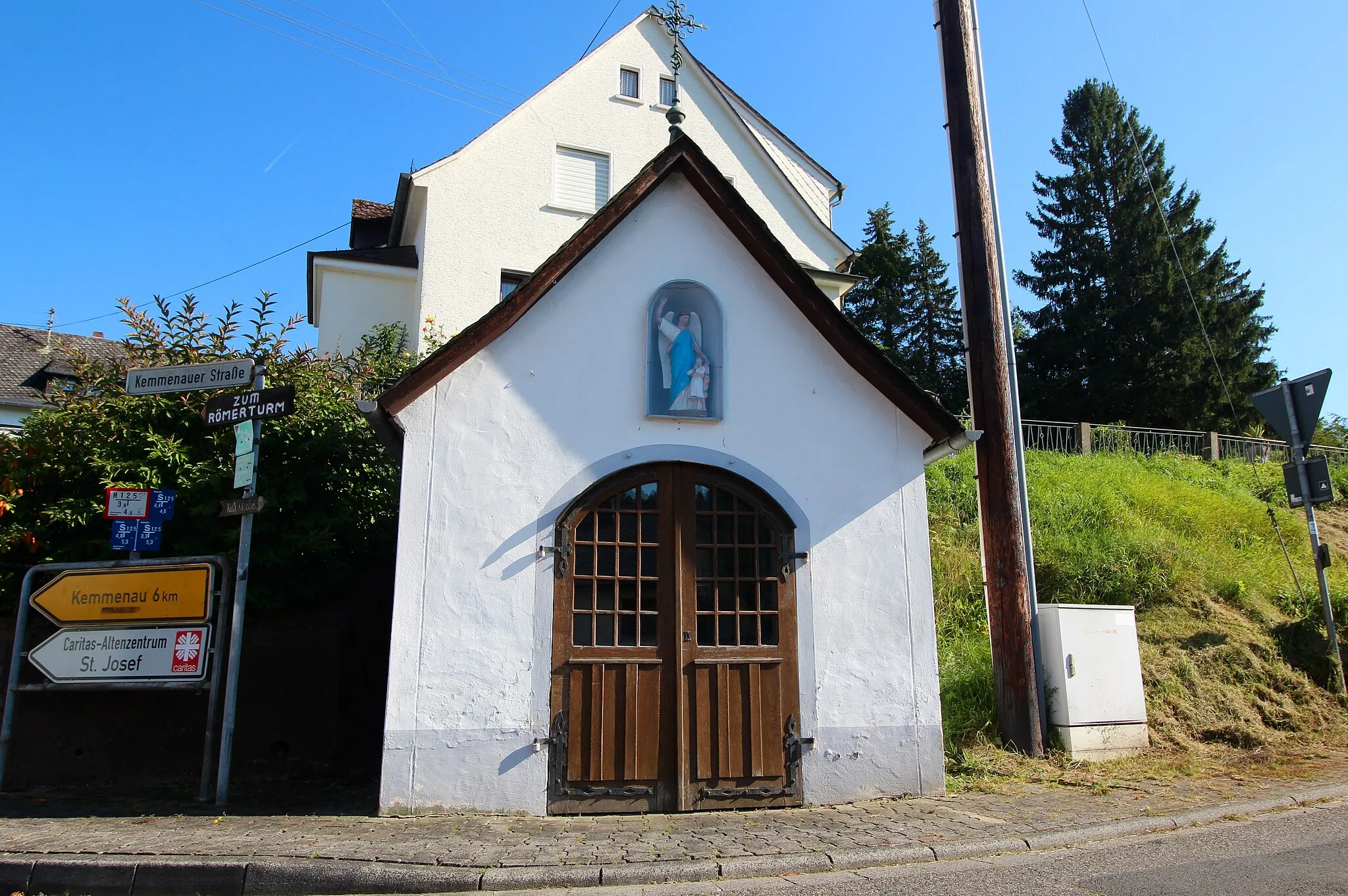 Photo showing: Wegekapelle Kirchstraße, Arzbach, Rhein-Lahn-Kreis