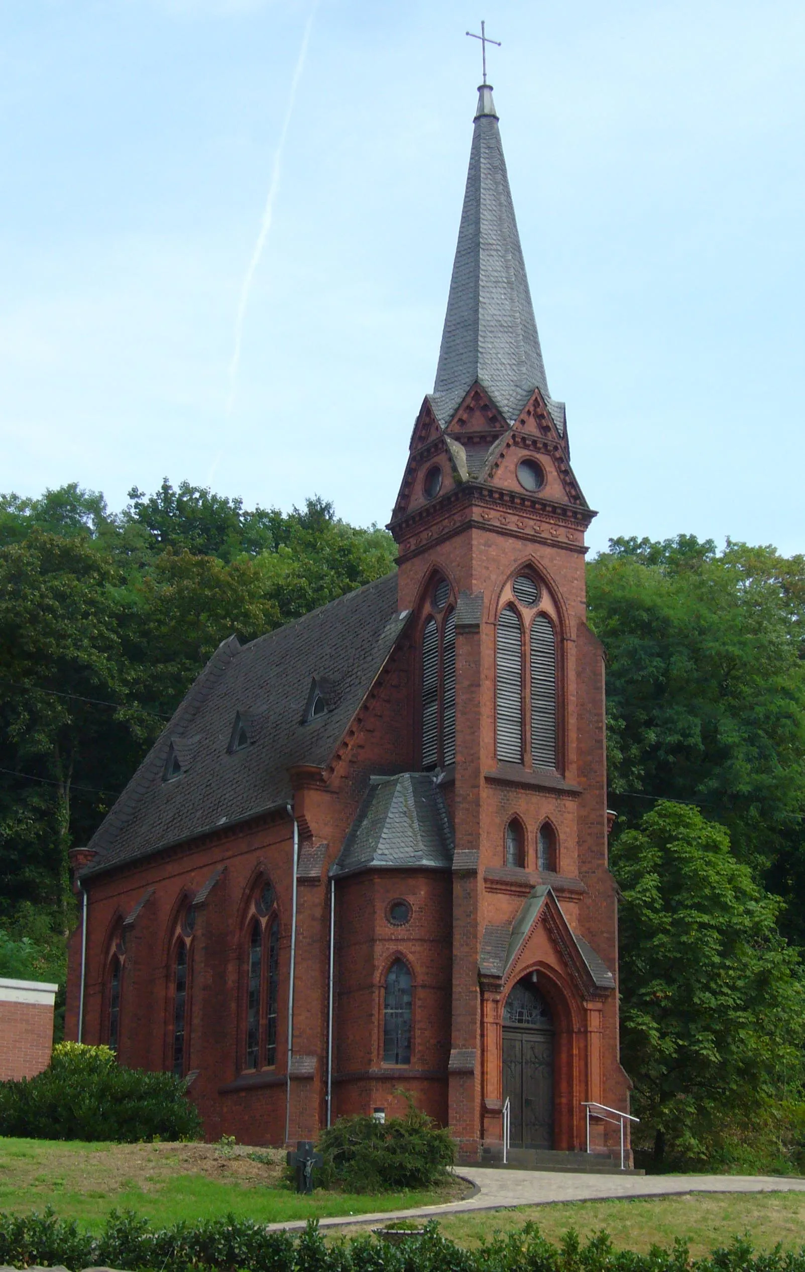 Photo showing: ev. Kirche Rheinbrohl