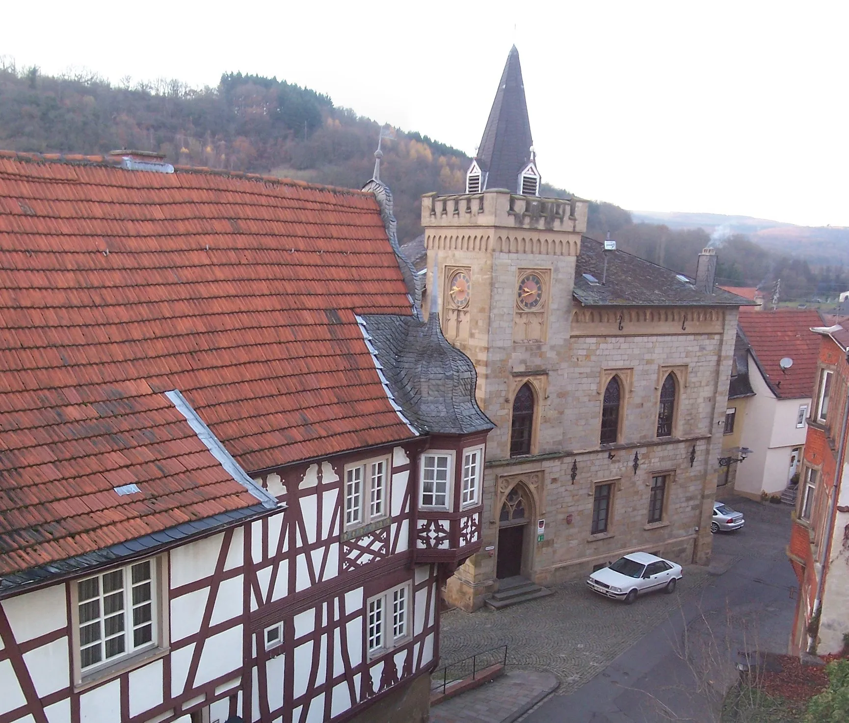 Photo showing: Monzingen town hall.