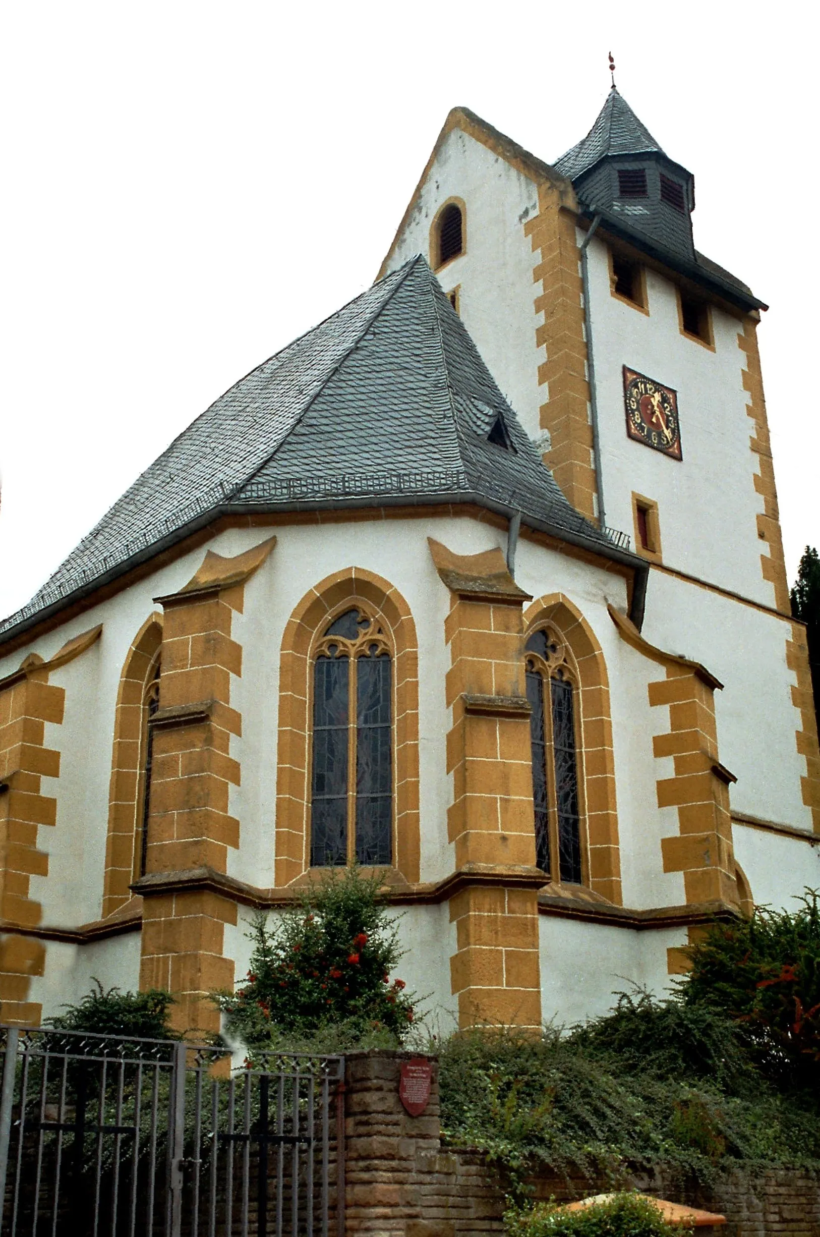 Photo showing: Niederhausen, the Protestant church