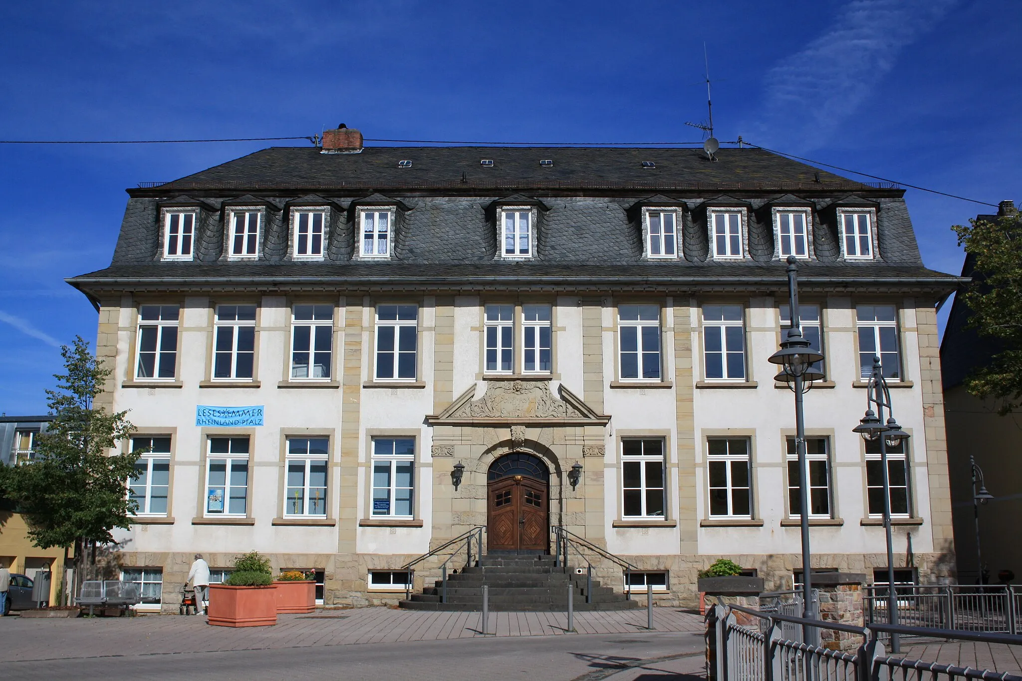 Photo showing: Alte Schule in Birkenfeld (Nahe)