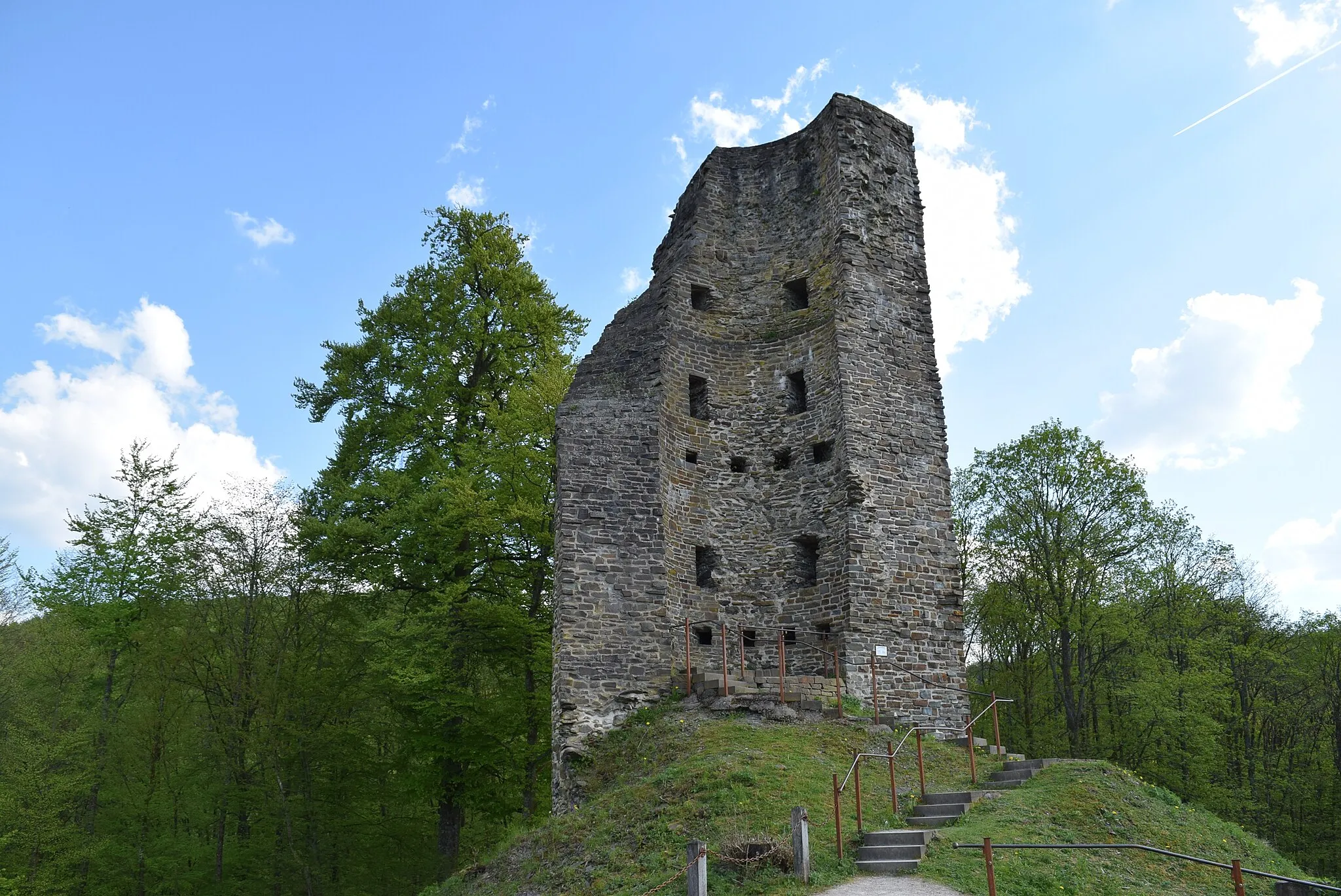 Photo showing: Reste vom Turm