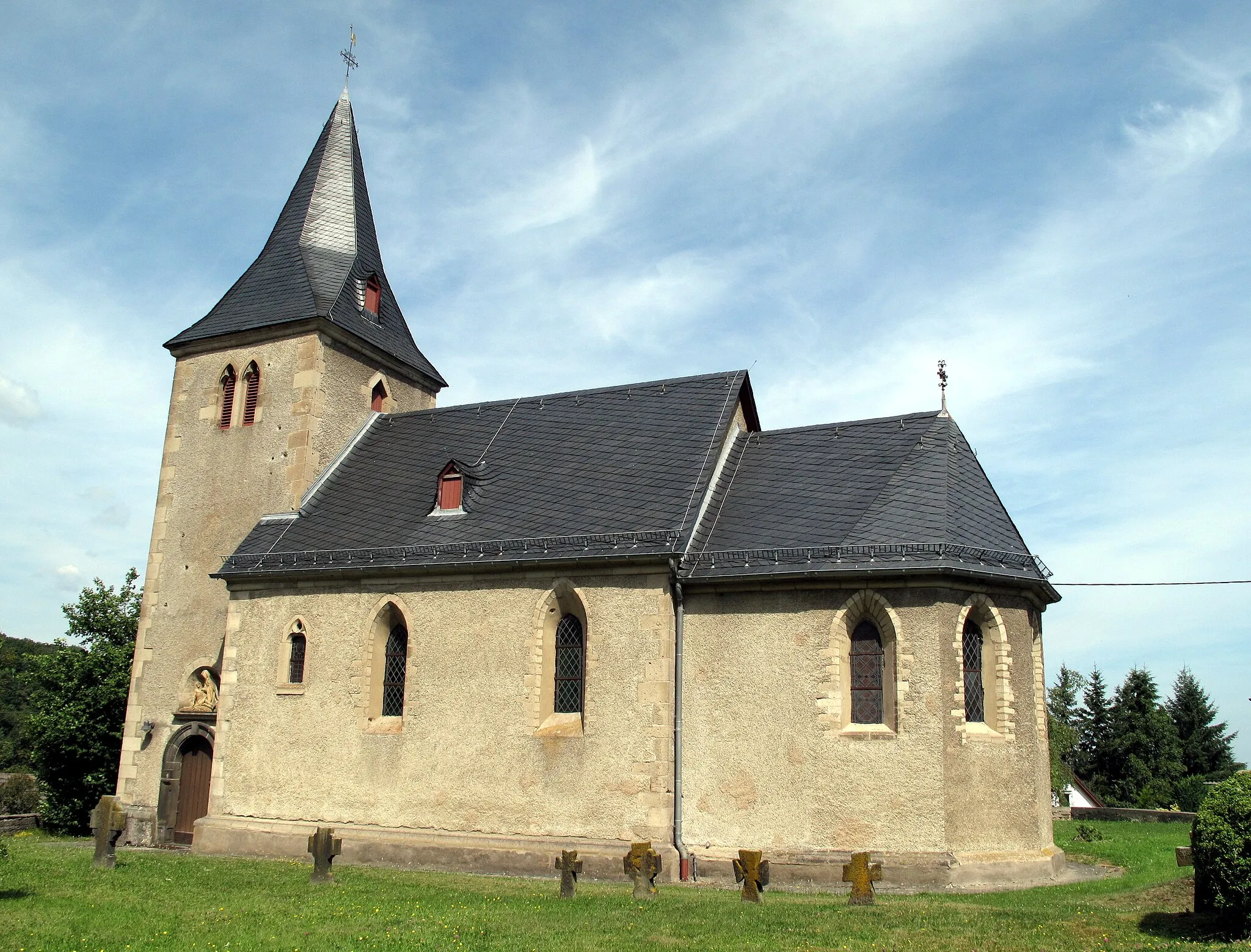 Photo showing: Blasweiler (de:Heckenbach), church