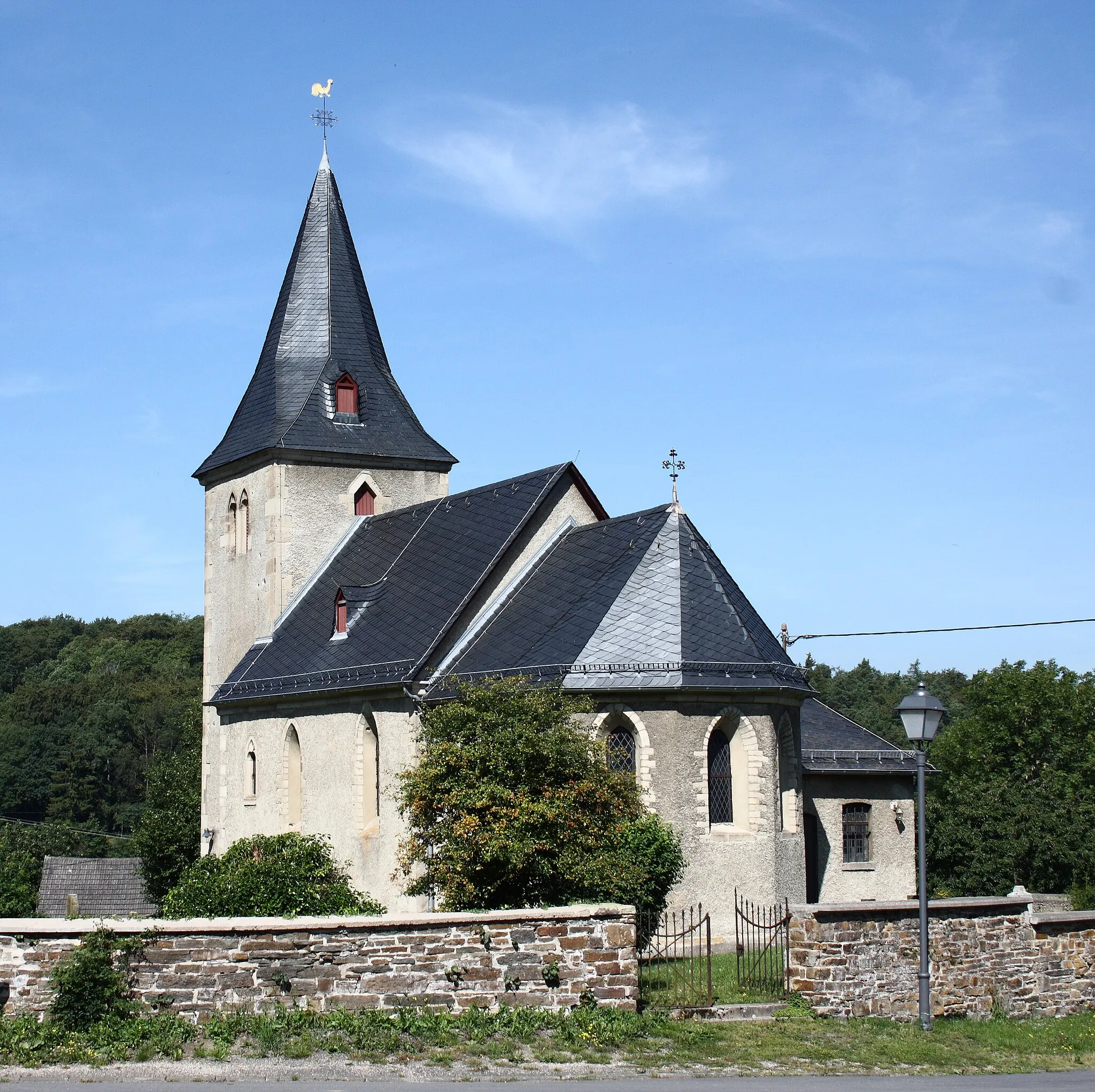 Photo showing: katholische Kirche St. Margareta in Blasweiler, Ortsteil von Heckenbach