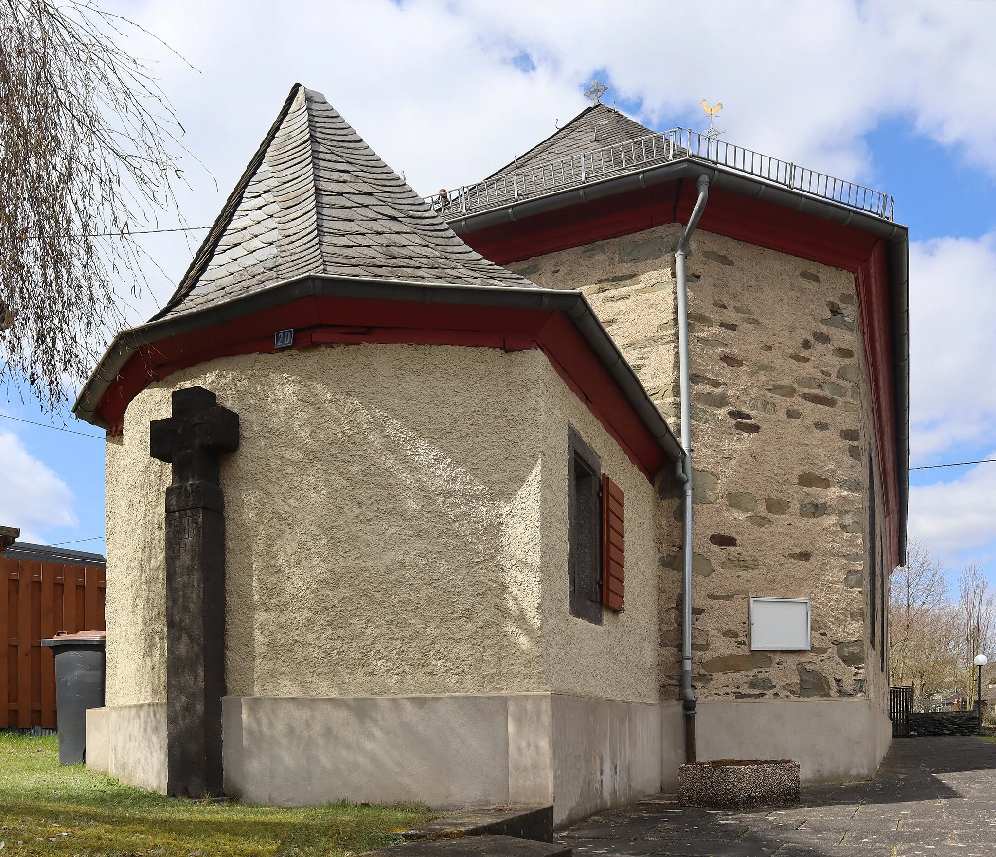 Photo showing: Chapel "St. Cruzis" in Polch-Ruitsch (Germany).