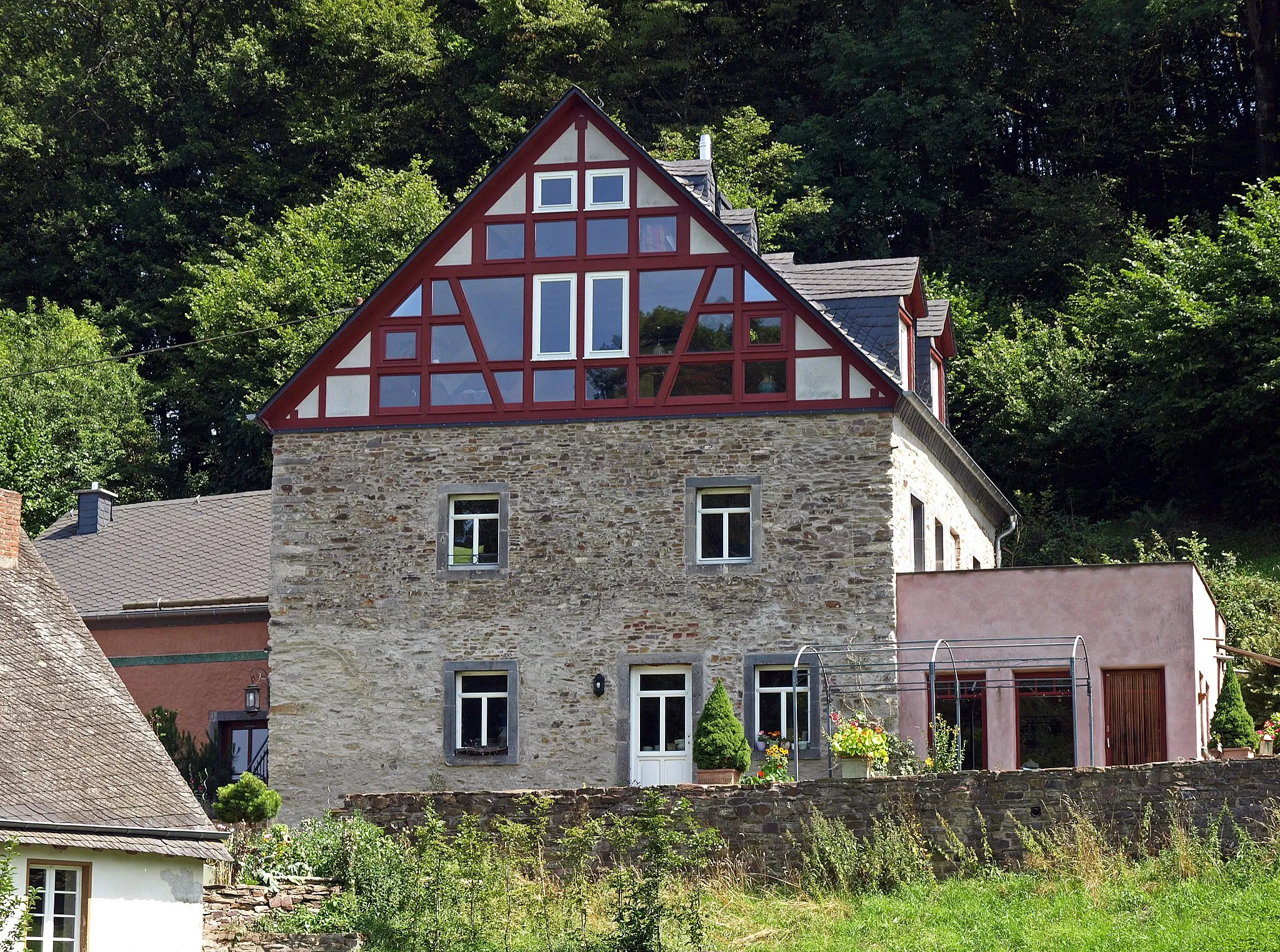 Photo showing: Bauersmühle in Metternich (Schrumpftal)