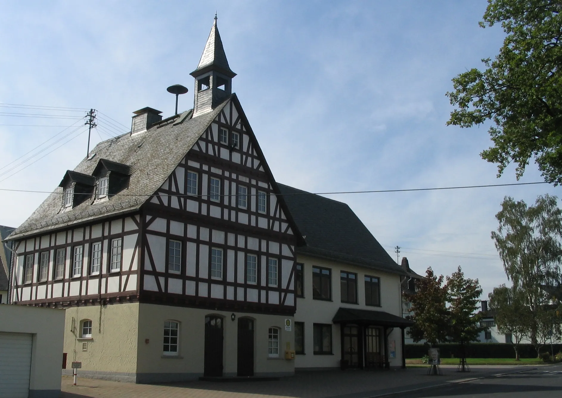 Photo showing: Gemeindehaus Wüschheim/Hunsrück