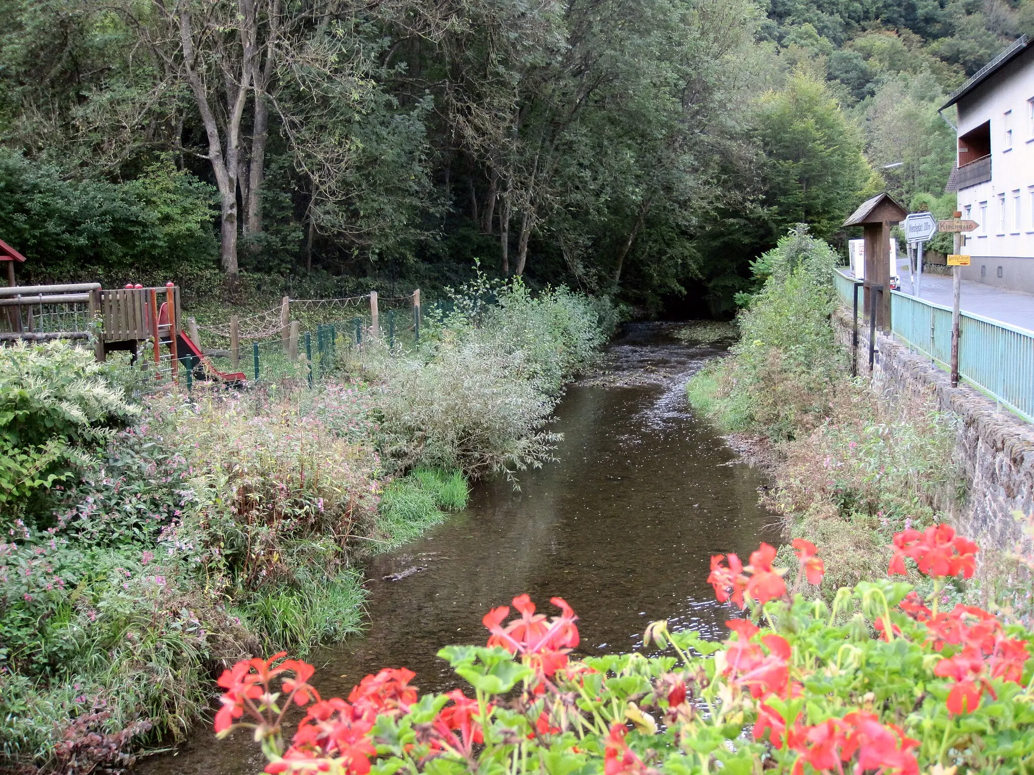 Photo showing: Nitzbach in Nitztal