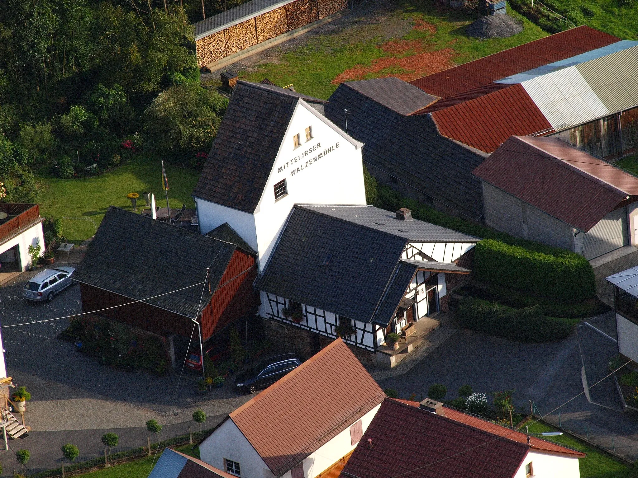 Photo showing: Mittelirser Walzenmühle.