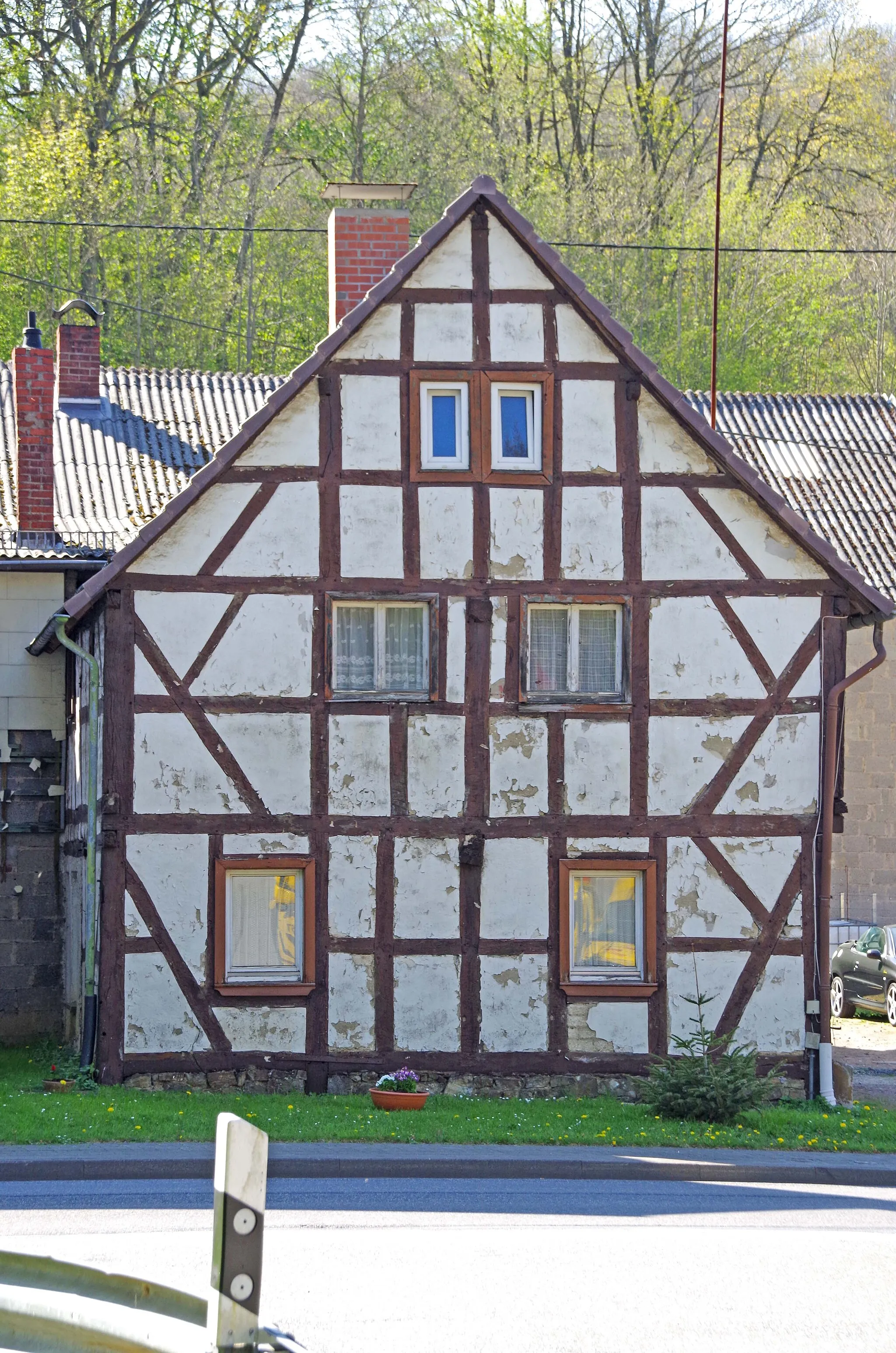 Photo showing: Breidscheid, Trierer Straße 70, Fachwerkhaus (18.Jh.)