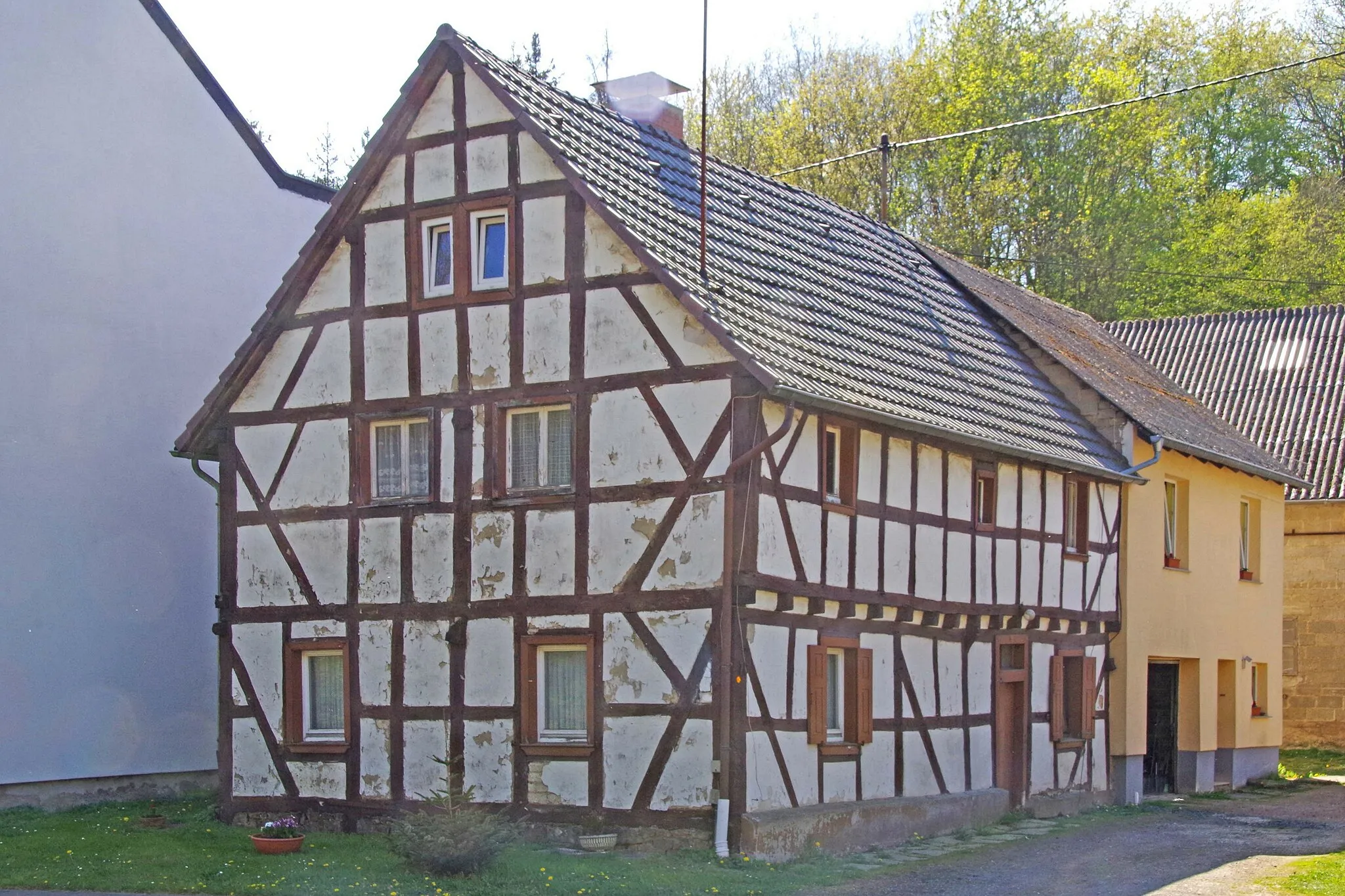 Photo showing: Breidscheid, Trierer Straße 70, Fachwerkhaus (18.Jh.)