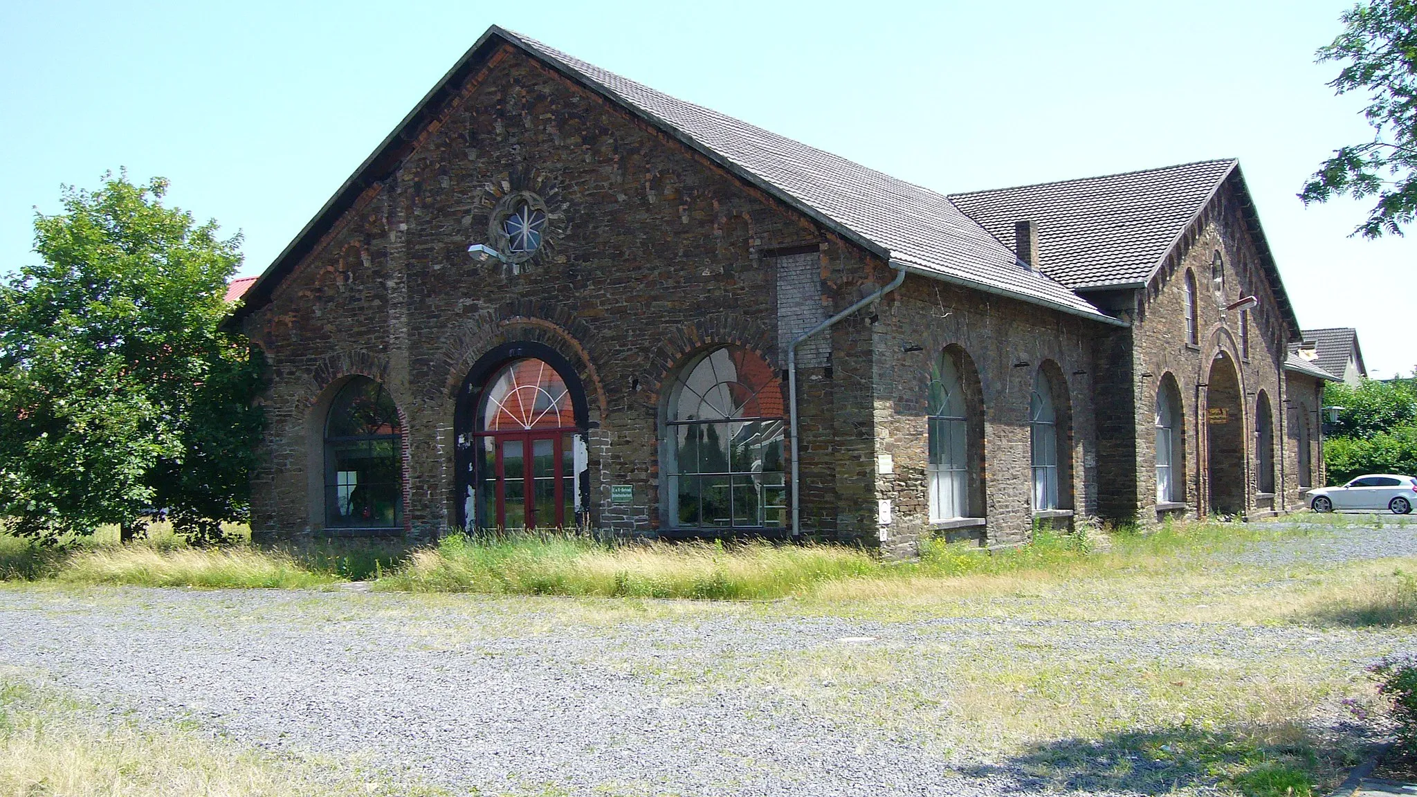 Photo showing: Werkhalle Concordiahütte Bendorf