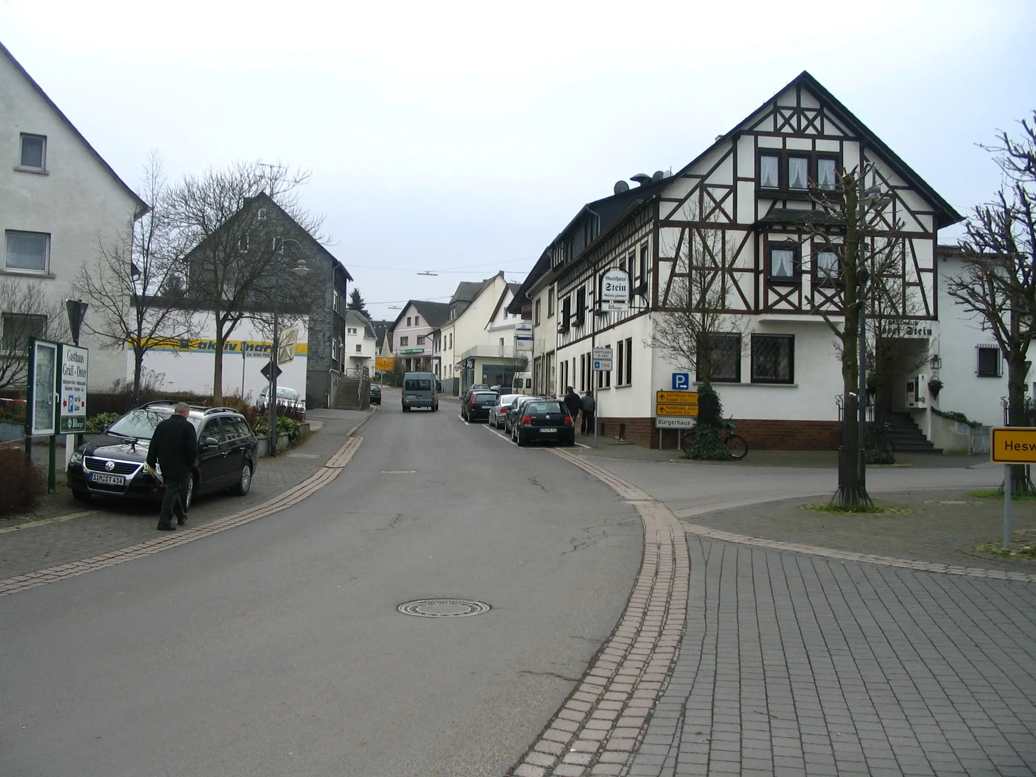 Photo showing: Hunsrückstraße, Blankenrath im Hunsrück