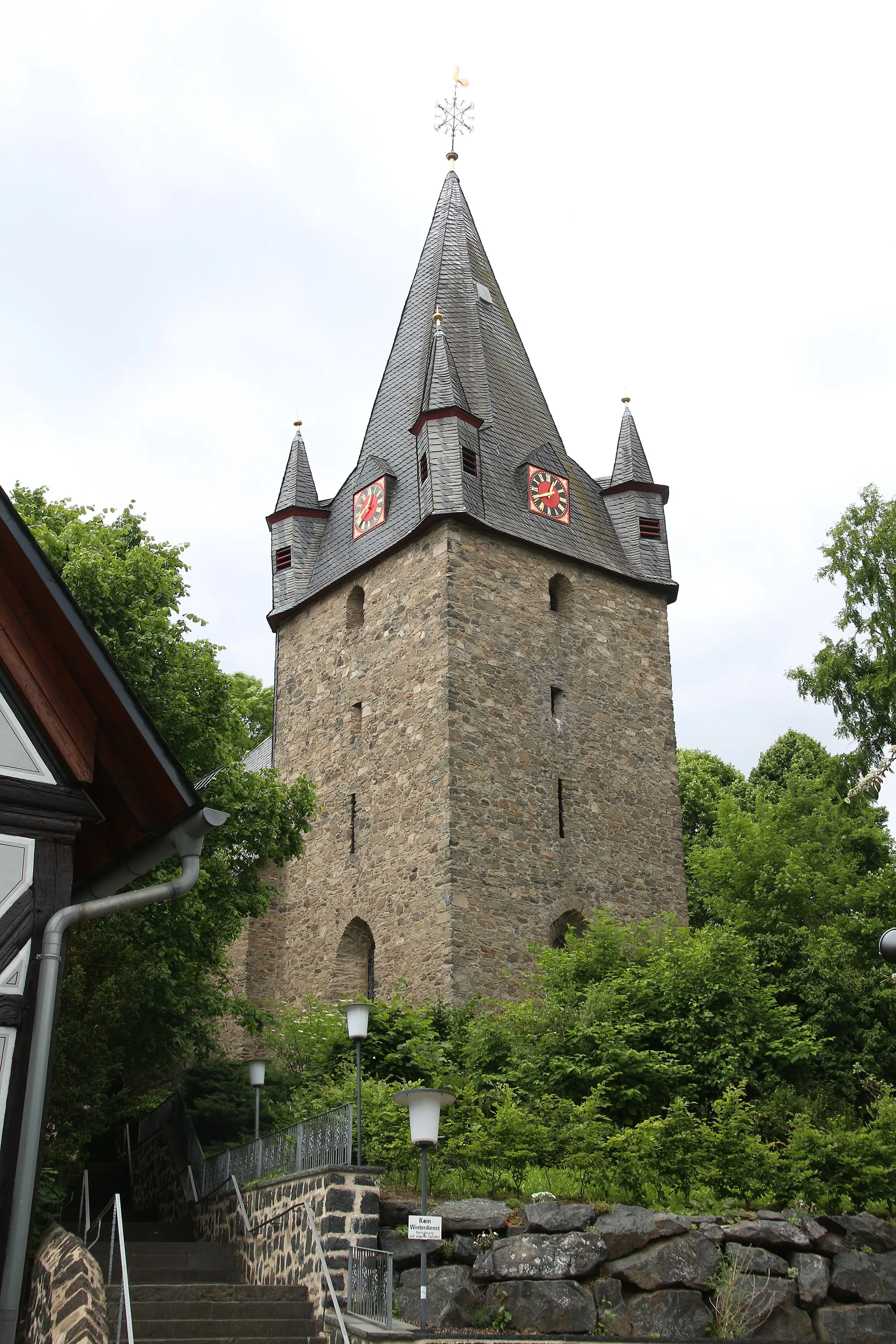 Photo showing: Evangelische Kirche Lixfeld, Landkreis Marburg-Biedenkopf, Hessen