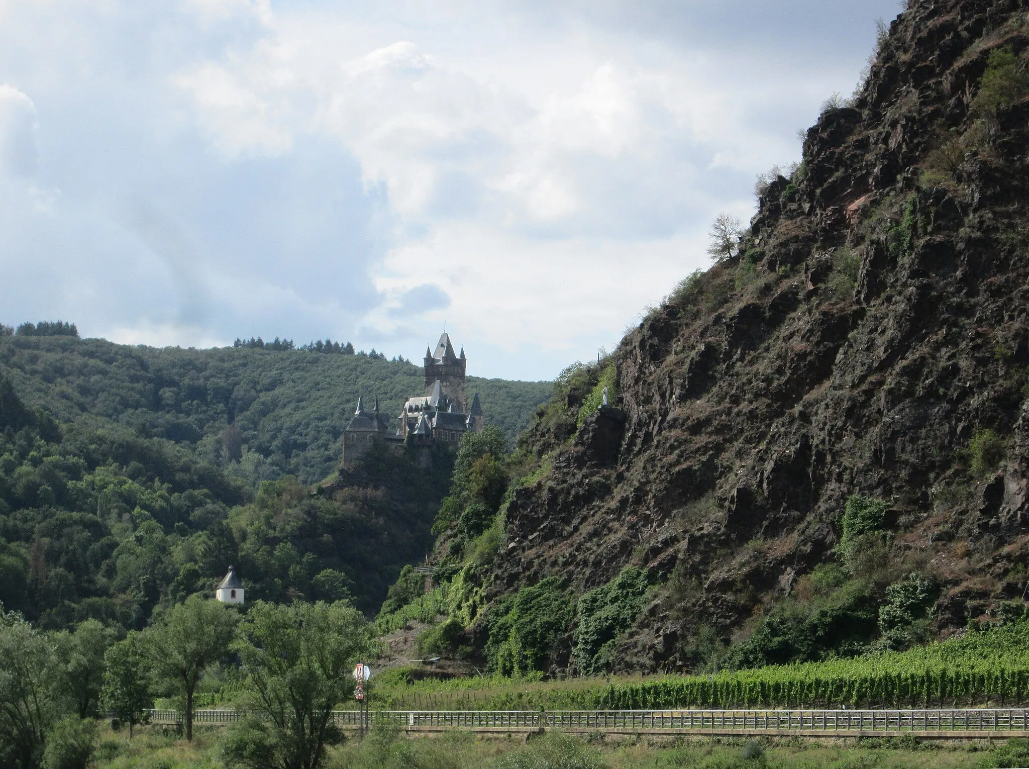 Photo showing: Brauselay und Burg Cochem