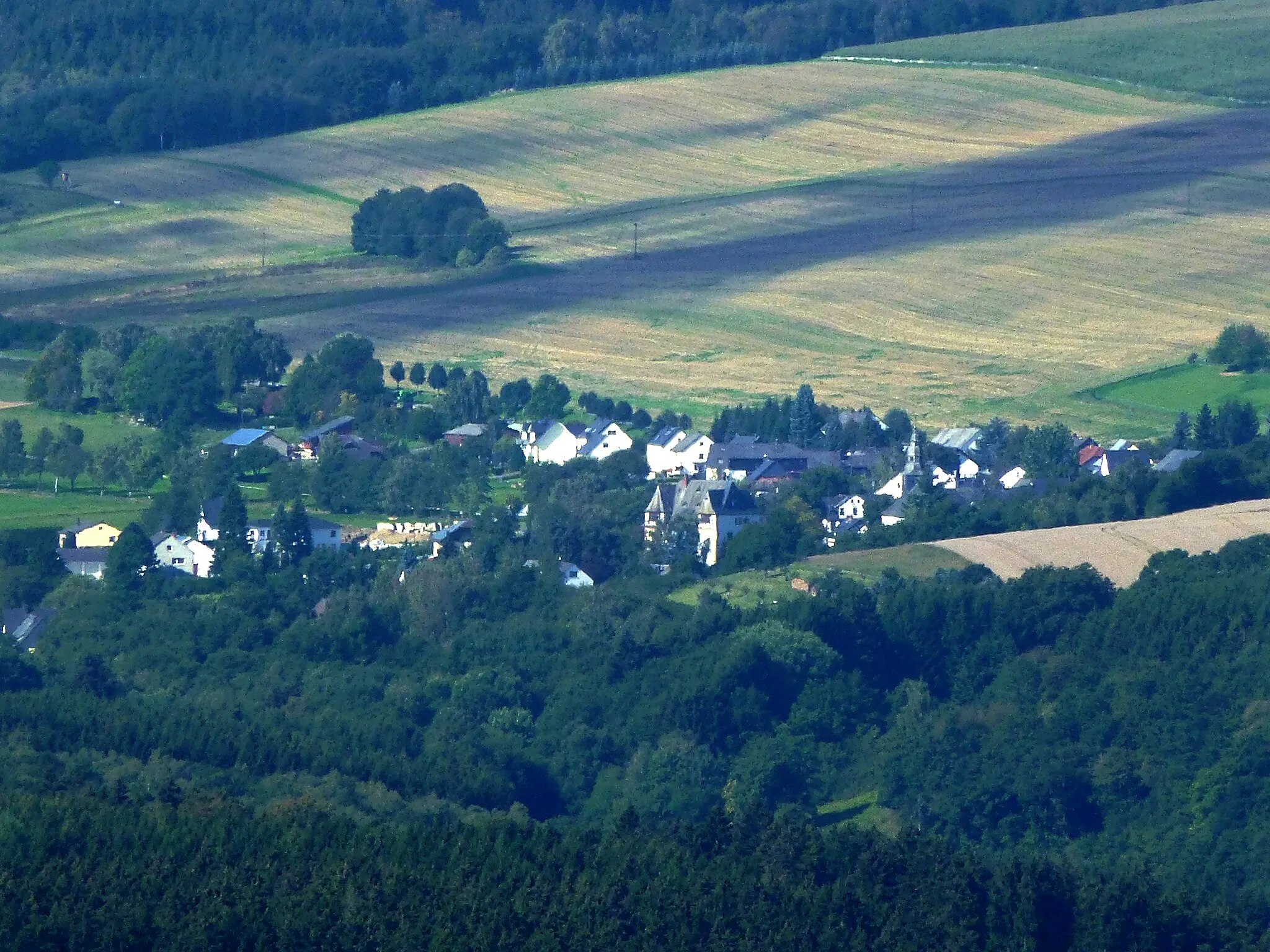 Photo showing: Allenbach  – von der Wildenburg aus gesehen