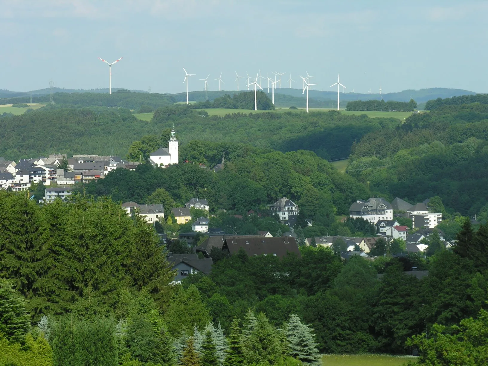 Photo showing: Bad Marienberg, Westerwald, Germany.