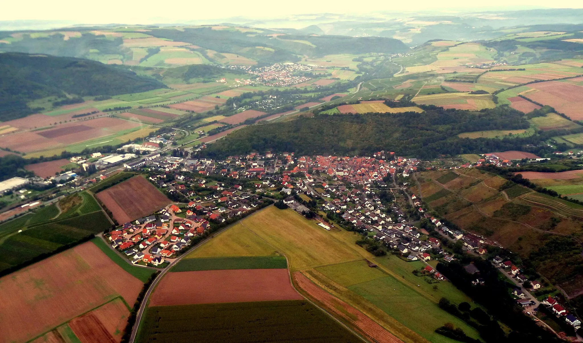 Photo showing: Germany -  Monzingen von Osten