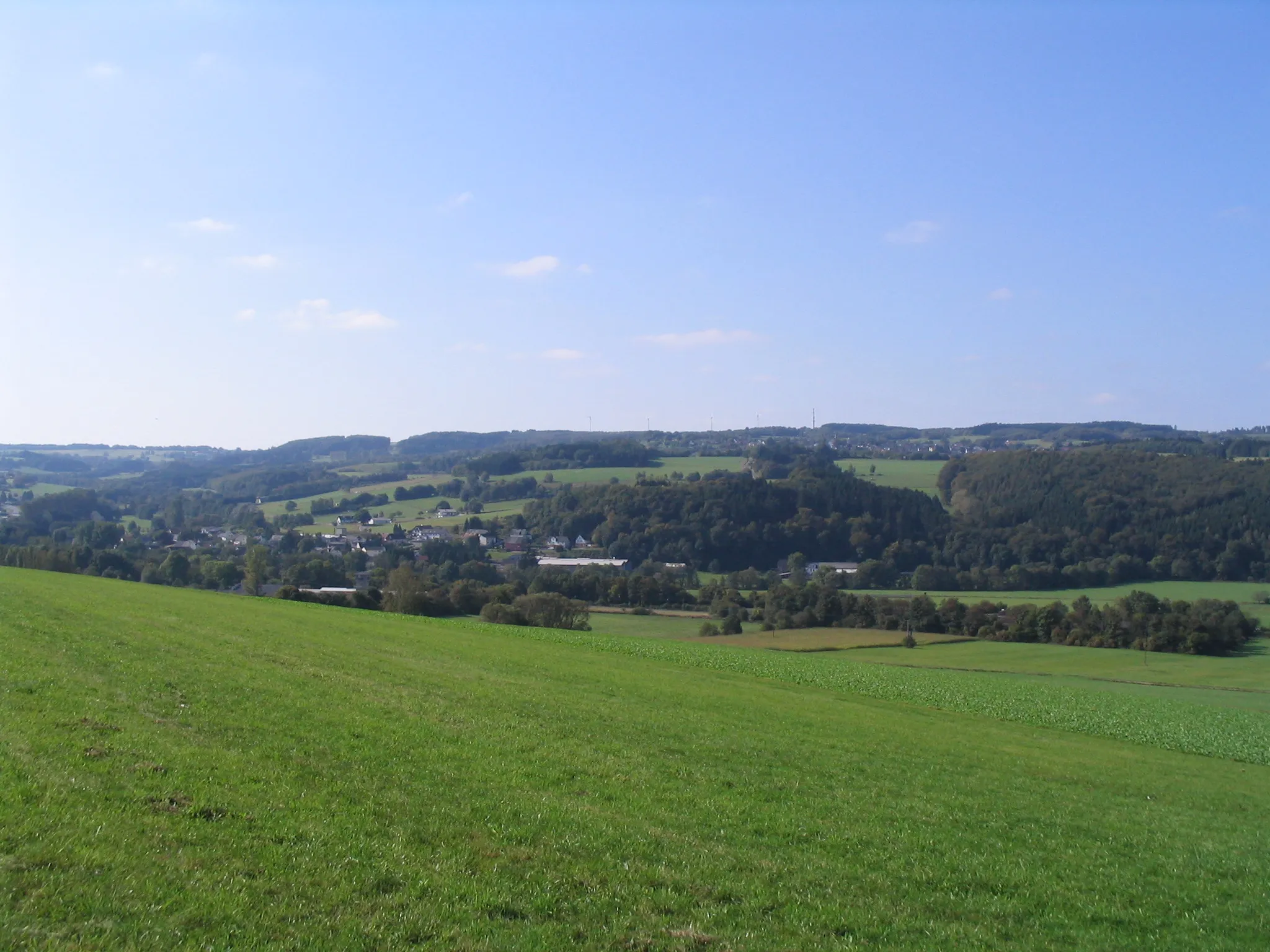 Photo showing: Der Gräbersberg im Westerwald von Nordosten